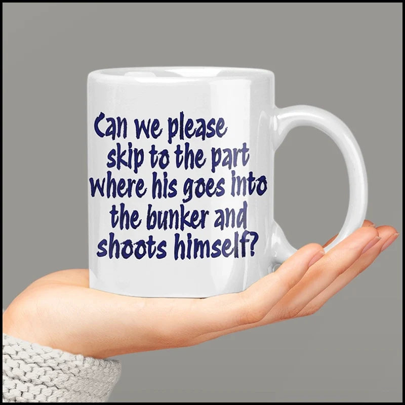 A collection of ceramic mugs featuring bold political graphics and satirical slogans, including ‘Bold & Savage’, ‘ON FIRE’,  'Smart & Nerdy', 'Funny & Sarcastic' and ‘Activists’ collection designs for the modern activist’s home or office.