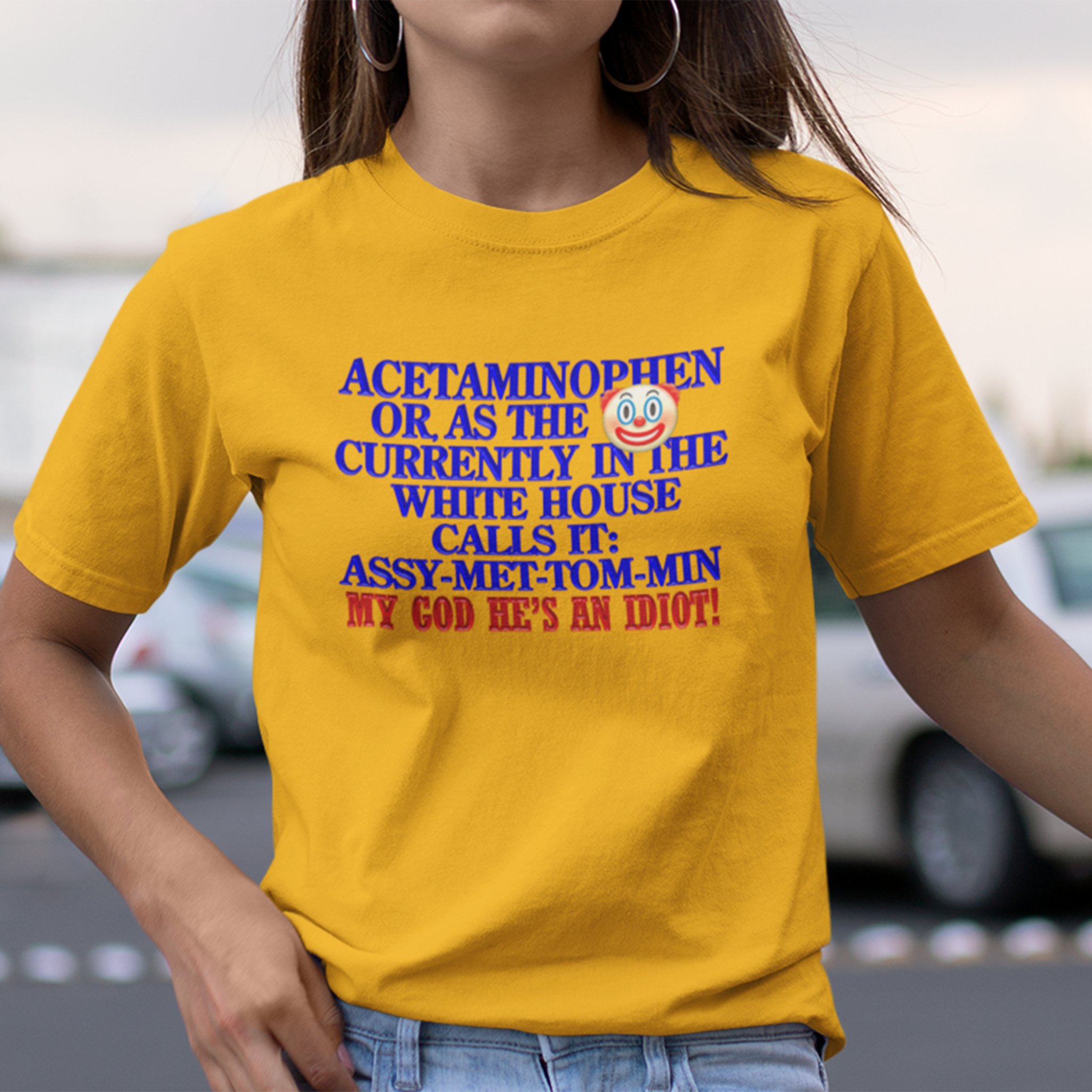 Acetaminophen_T-shirt/gold
