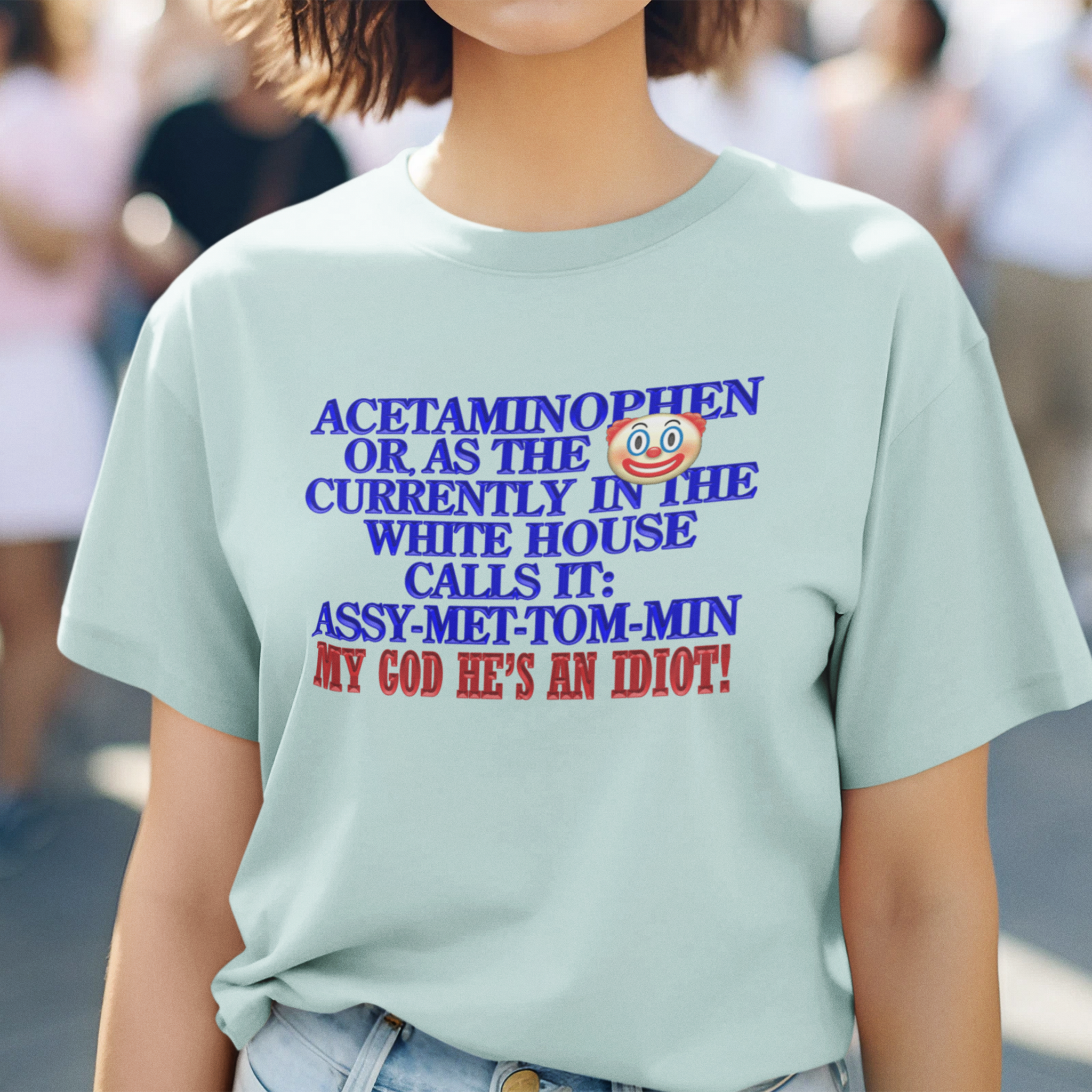 Acetaminophen_T-shirt/heather ice blue