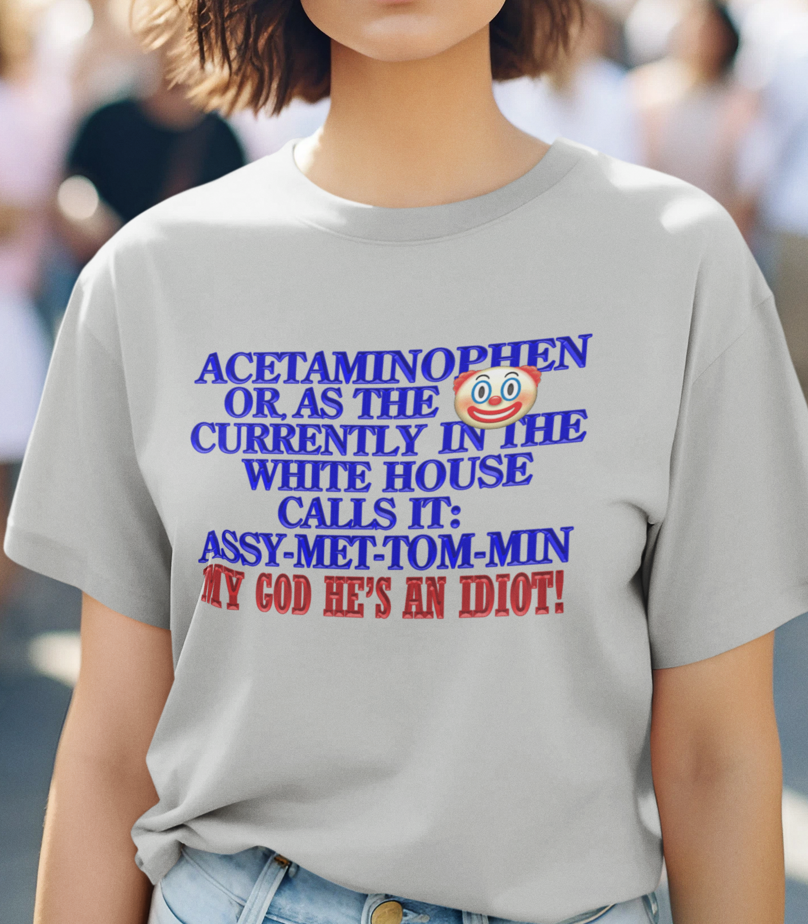 Acetaminophen_T-shirt/silver