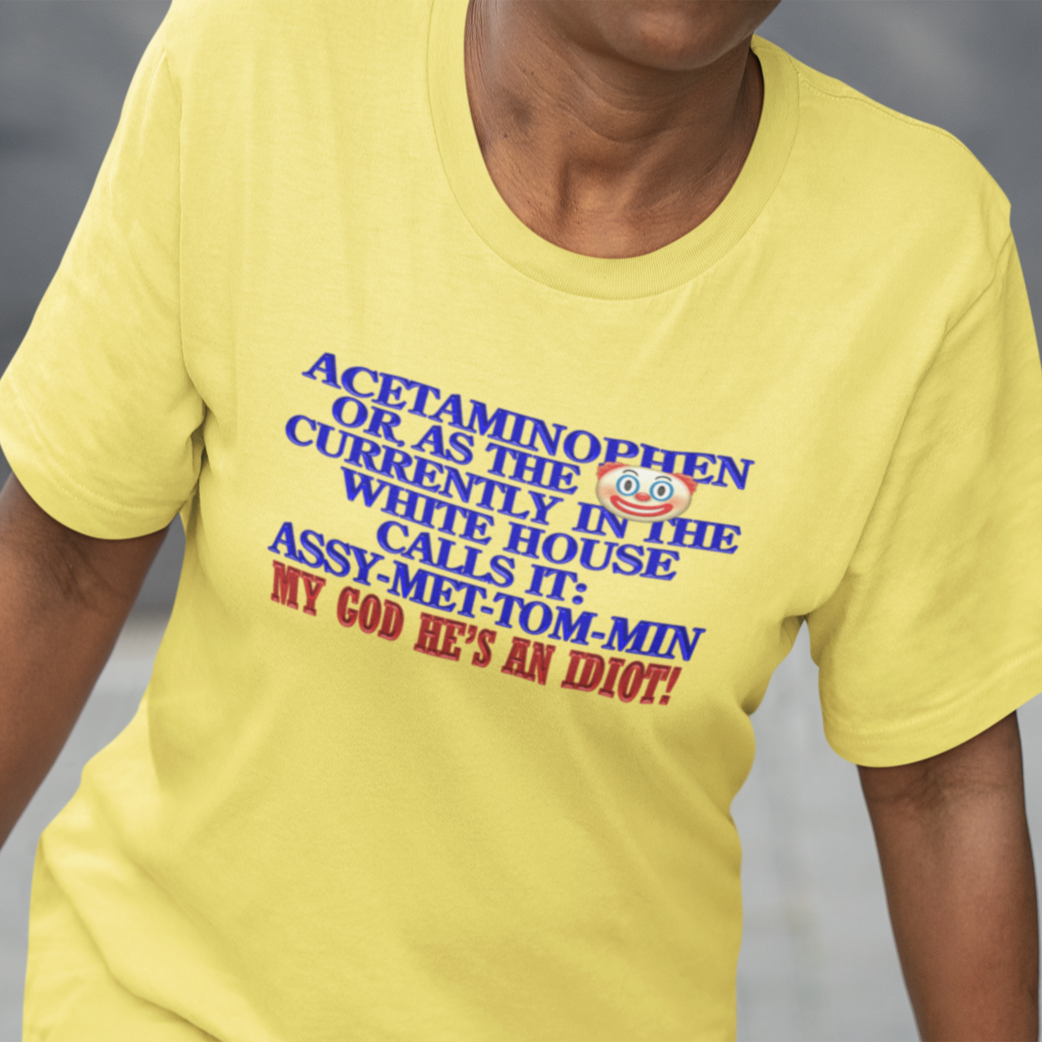 Acetaminophen_T-shirt/yellow
