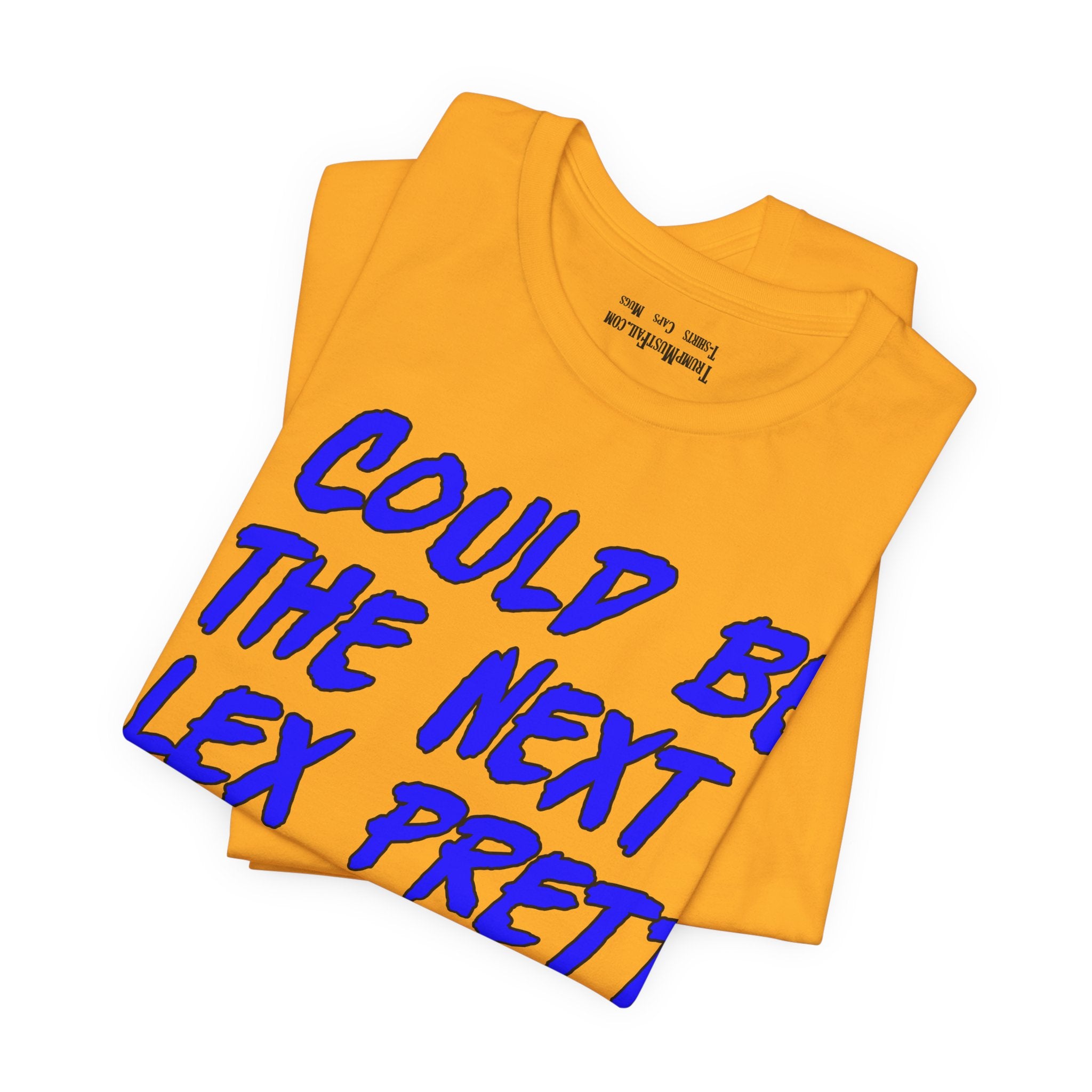 ALEX PRETTI T-SHIRT/GOLD