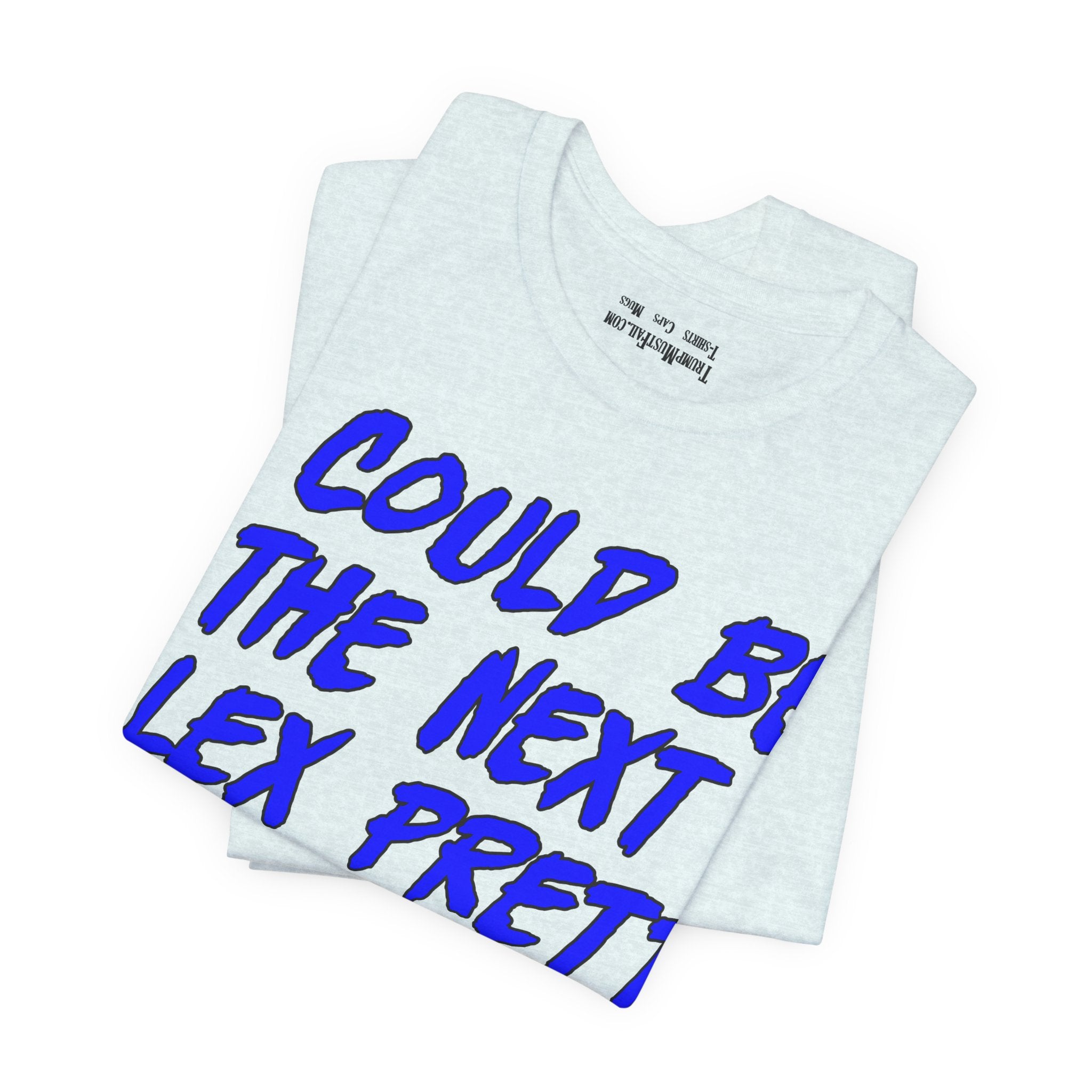 ALEX PRETTI T-SHIRT/HEATHER ICE BLUE