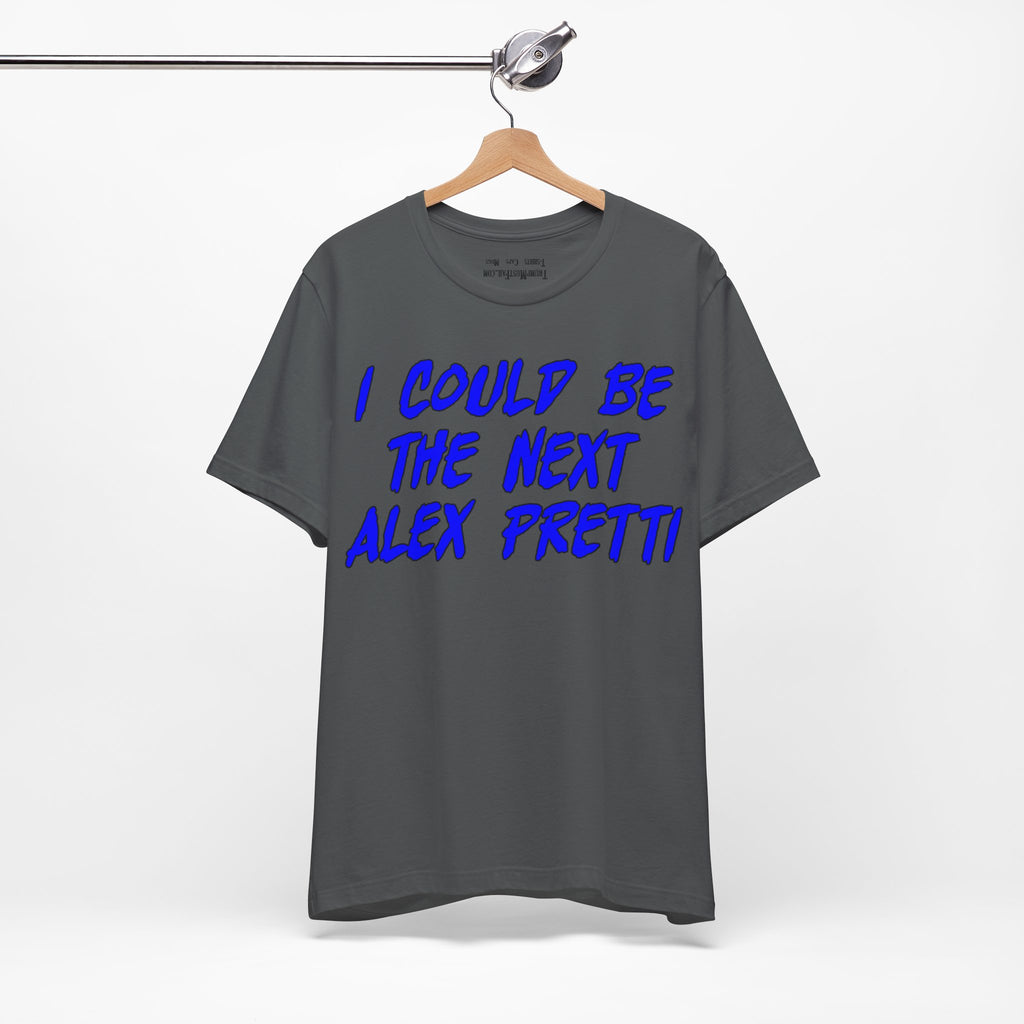 ALEX PRETTI T-SHIRT/ASPHALT