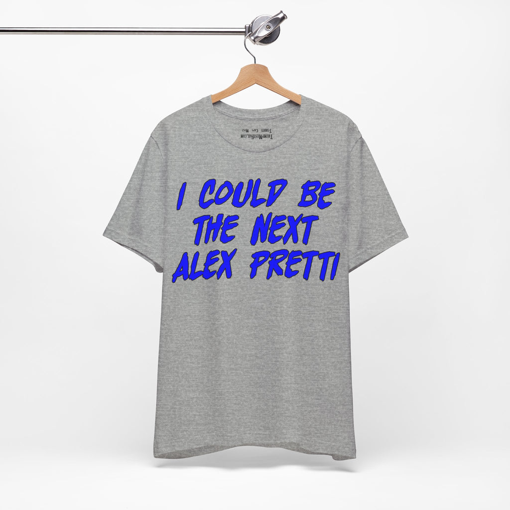 ALEX PRETTI T-SHIRT/ATHLETIC HEATHER