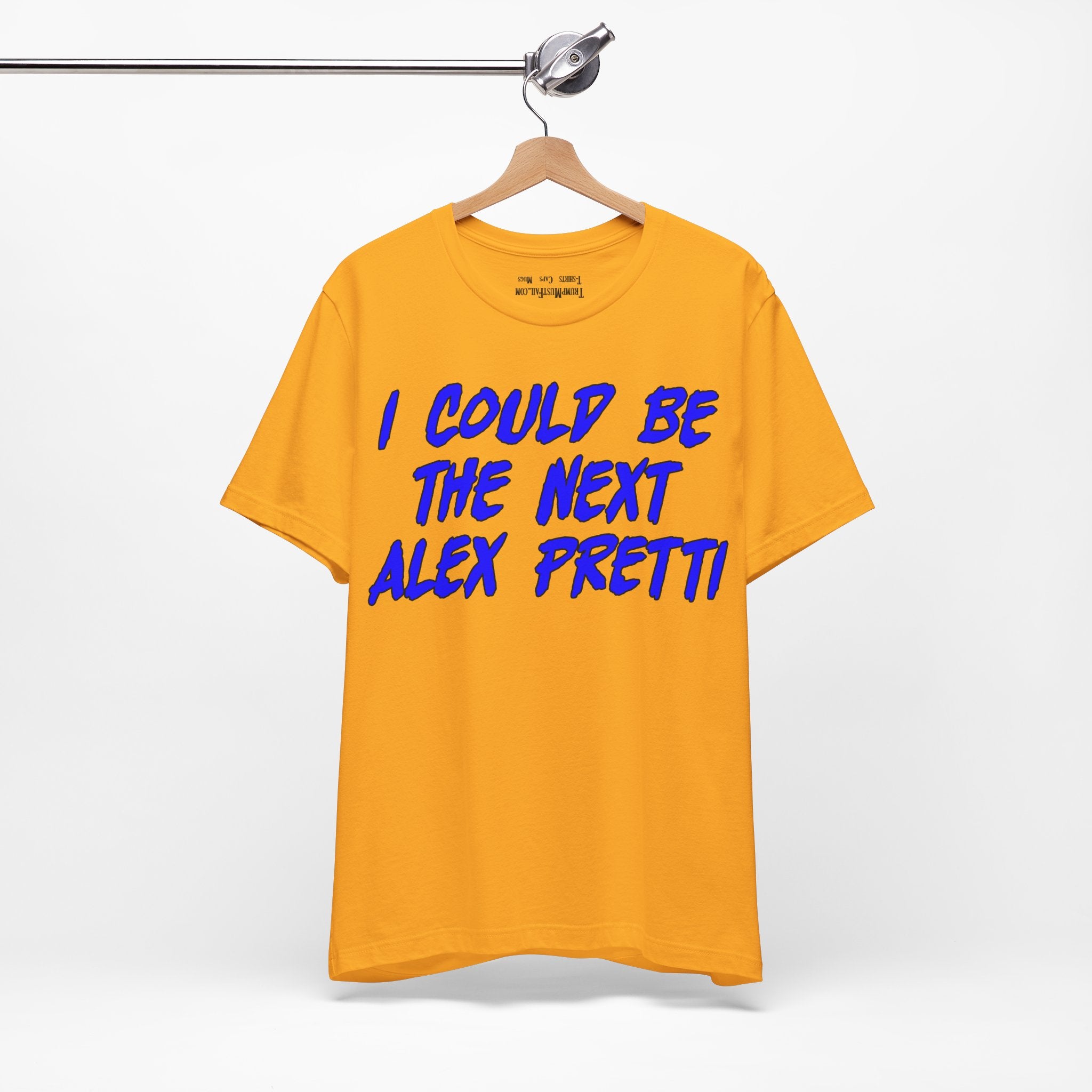 ALEX PRETTI T-SHIRT/GOLD