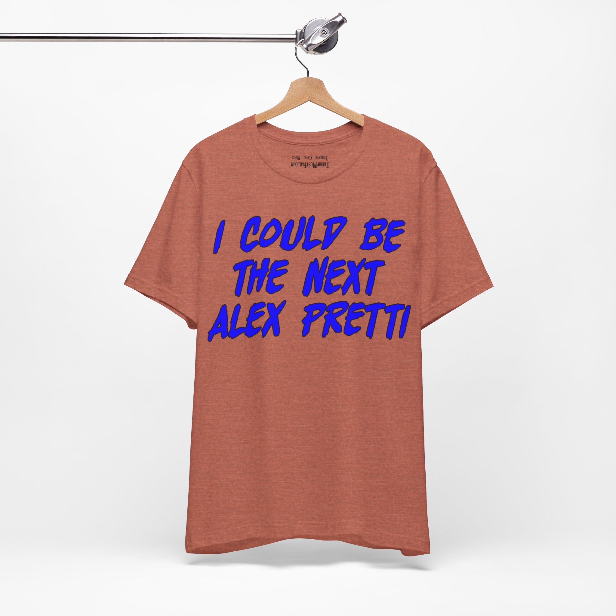 ALEX PRETTI T-SHIRT/HEATHER CLAY