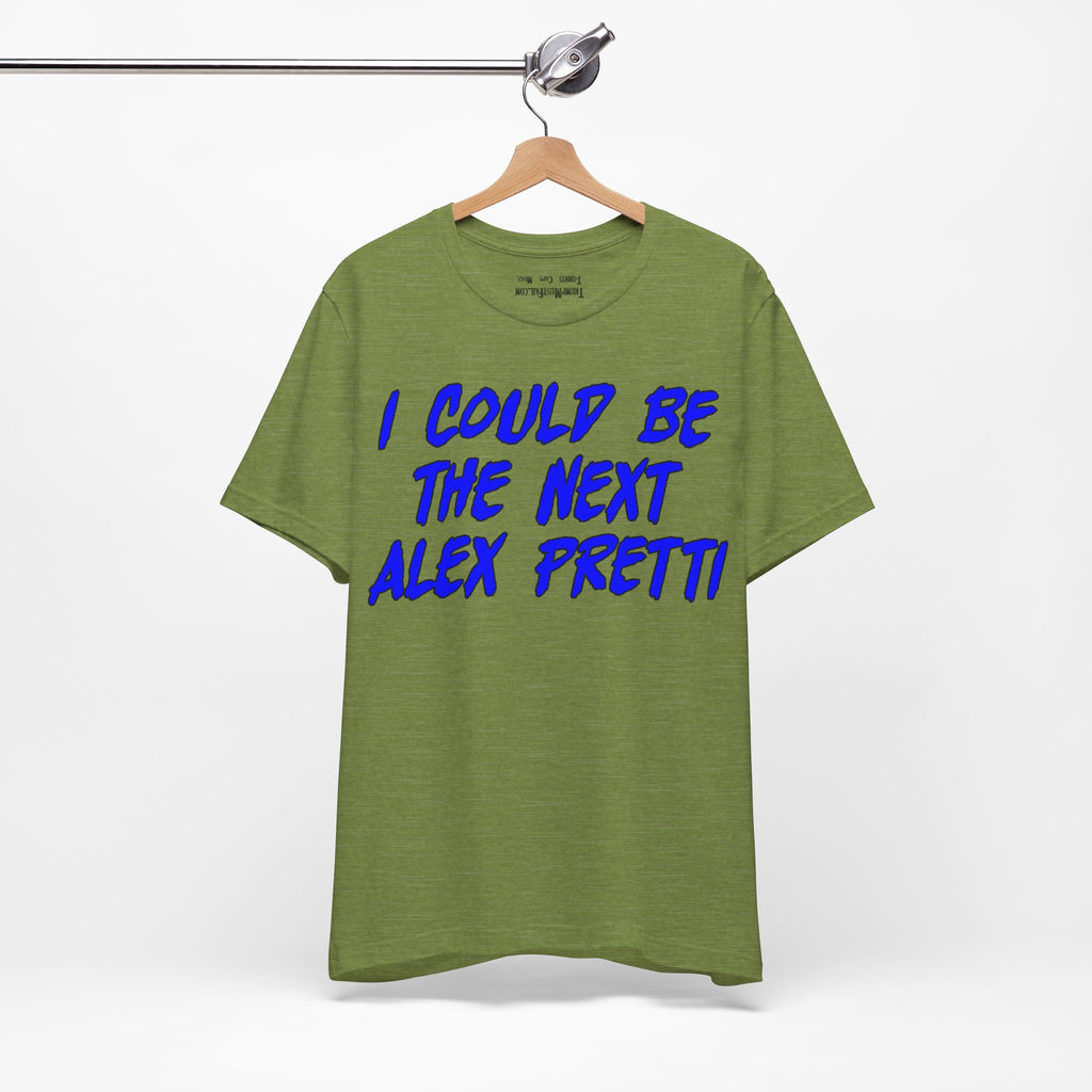 ALEX PRETTI T-SHIRT/HEATHER GREEN