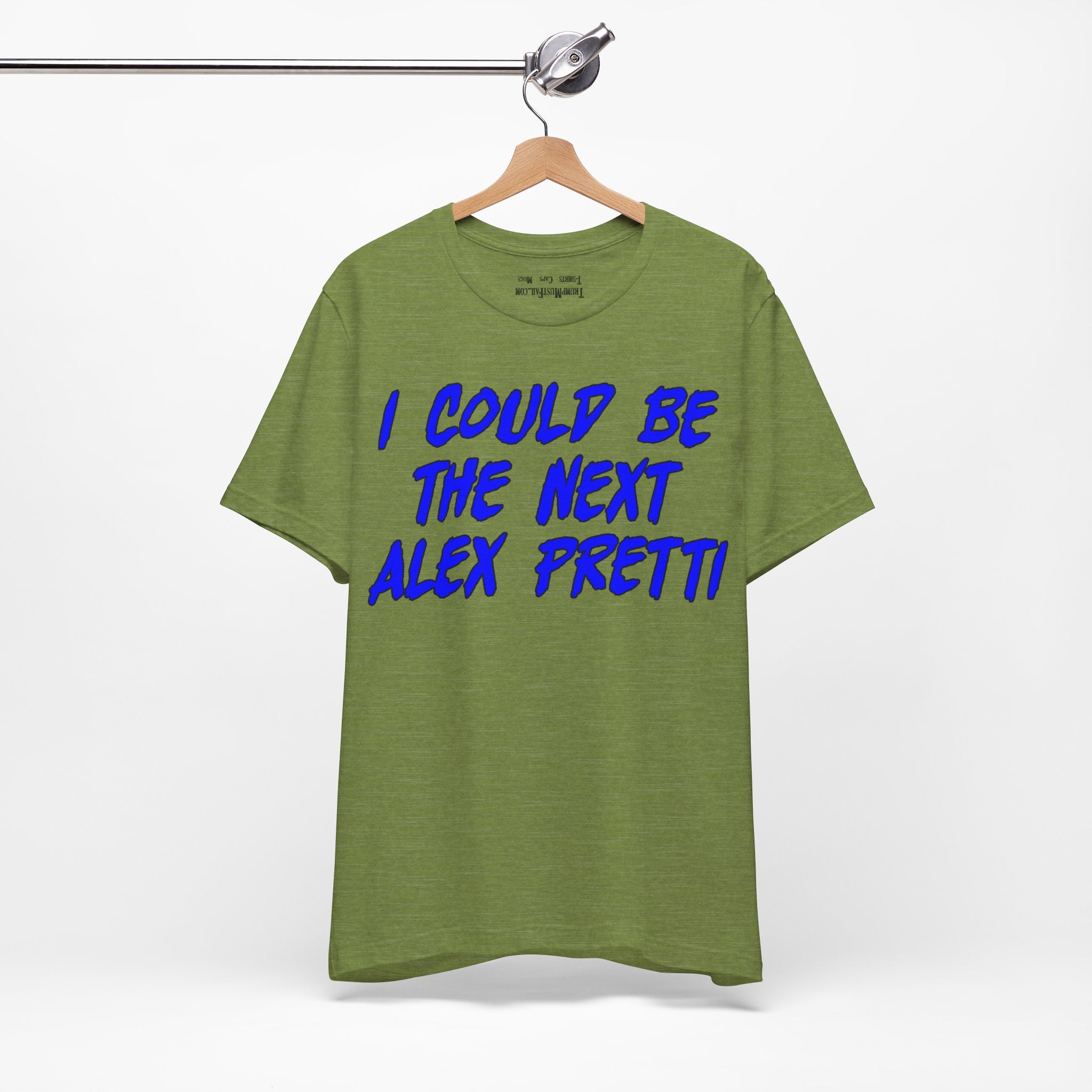 ALEX PRETTI T-SHIRT/HEATHER GREEN