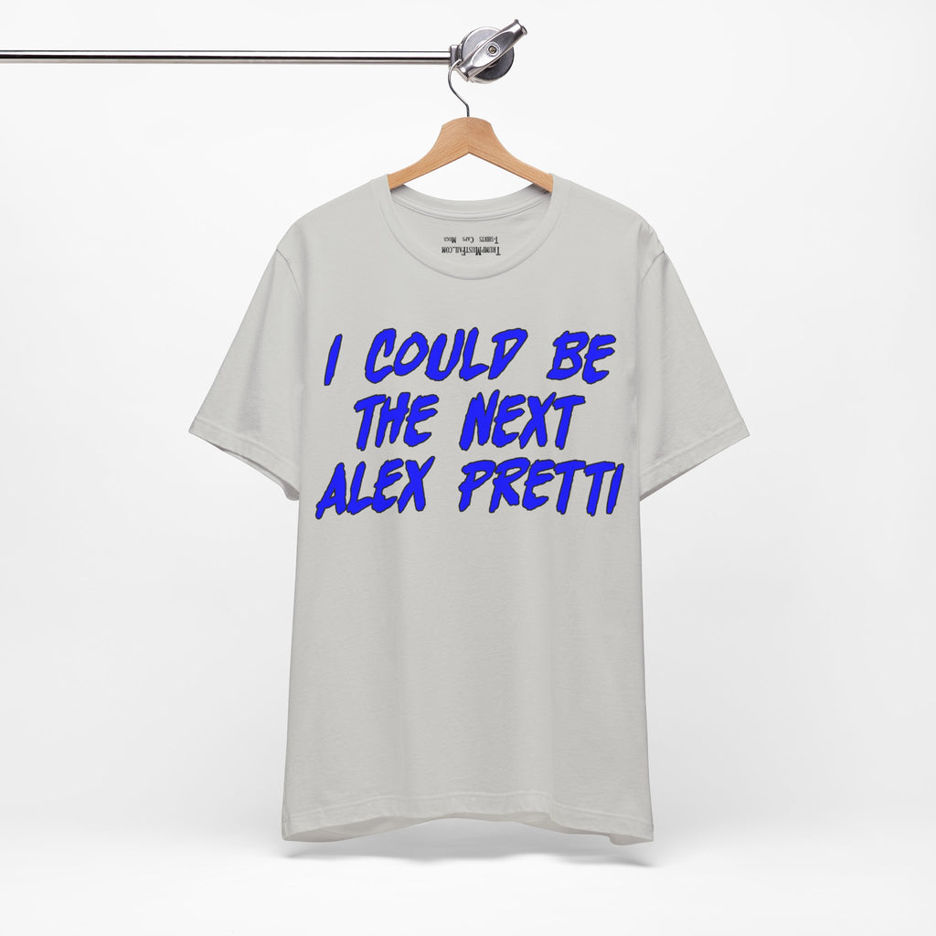 ALEX PRETTI T-SHIRT/SILVER