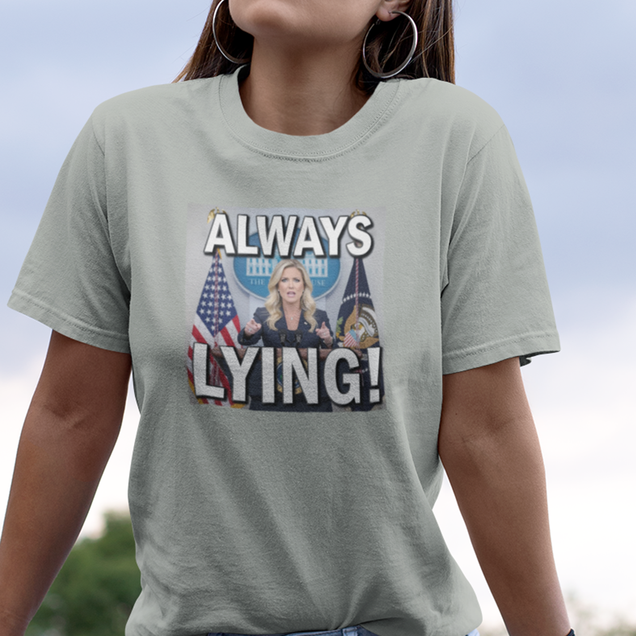 Always Lying T-shirt/athletic heather