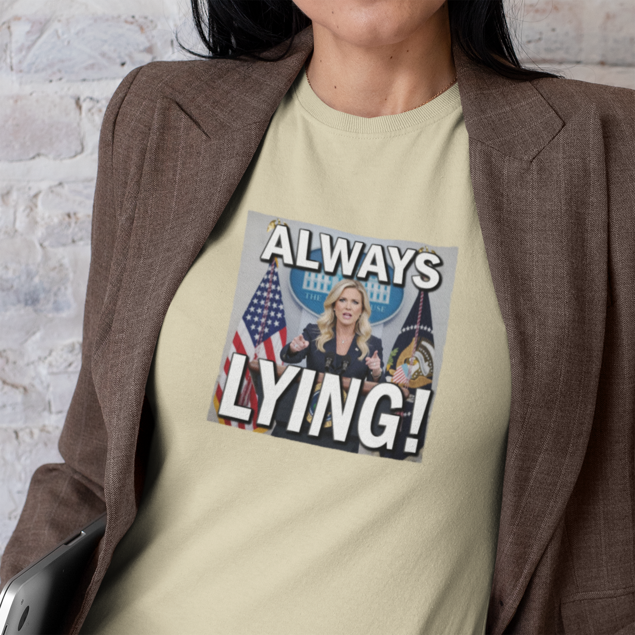 Always Lying T-shirt/natural