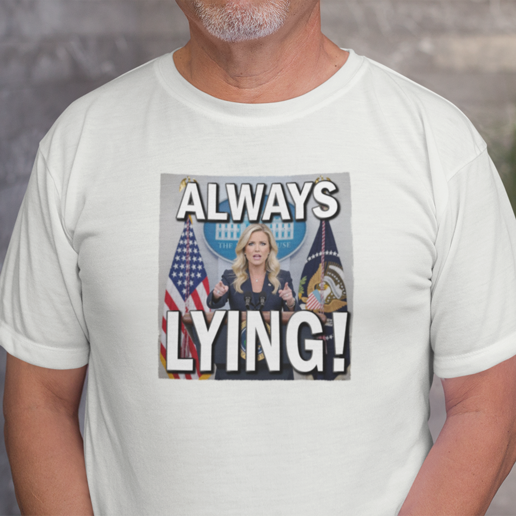 Always Lying T-shirt/white