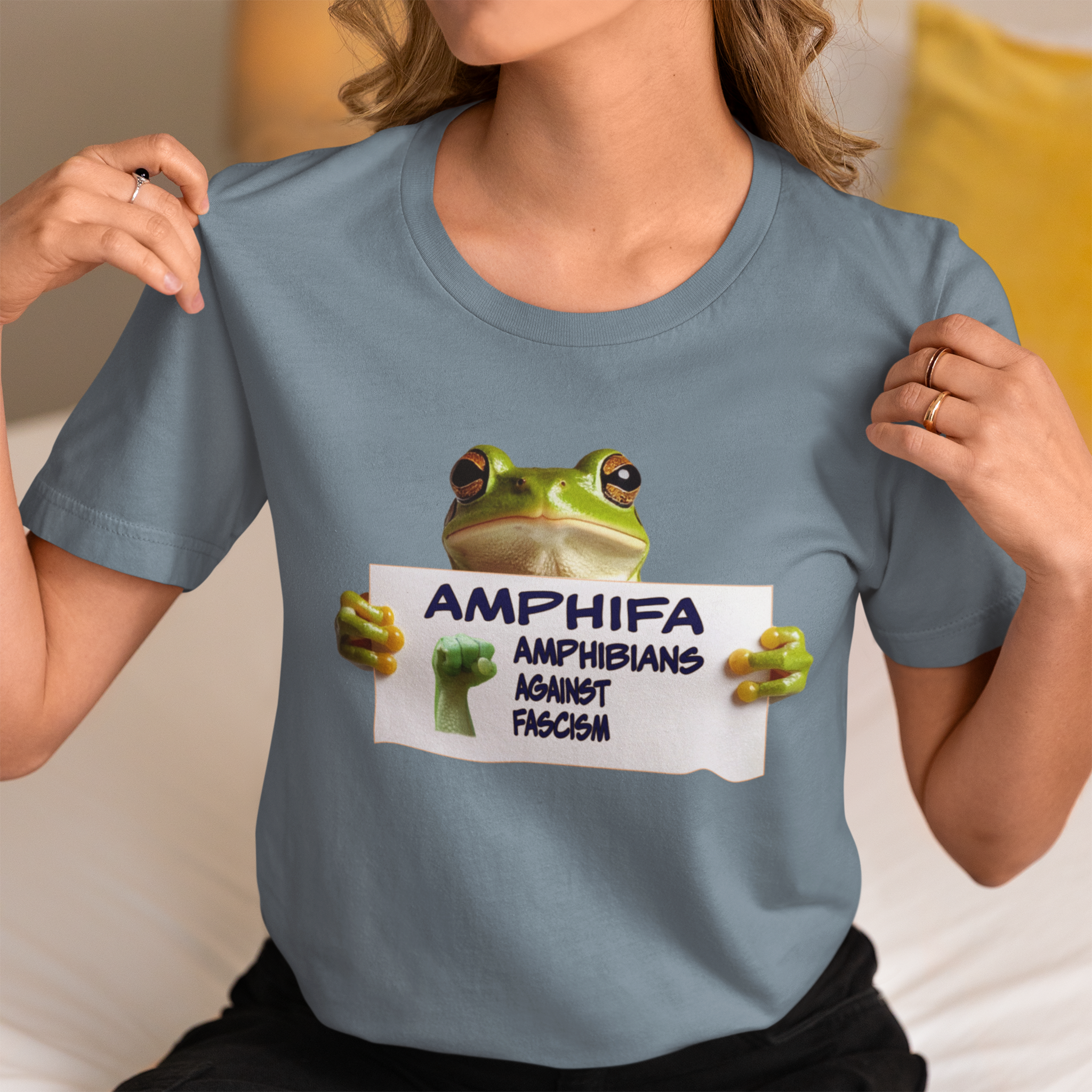 Amphifa T-shirt/steel_blue