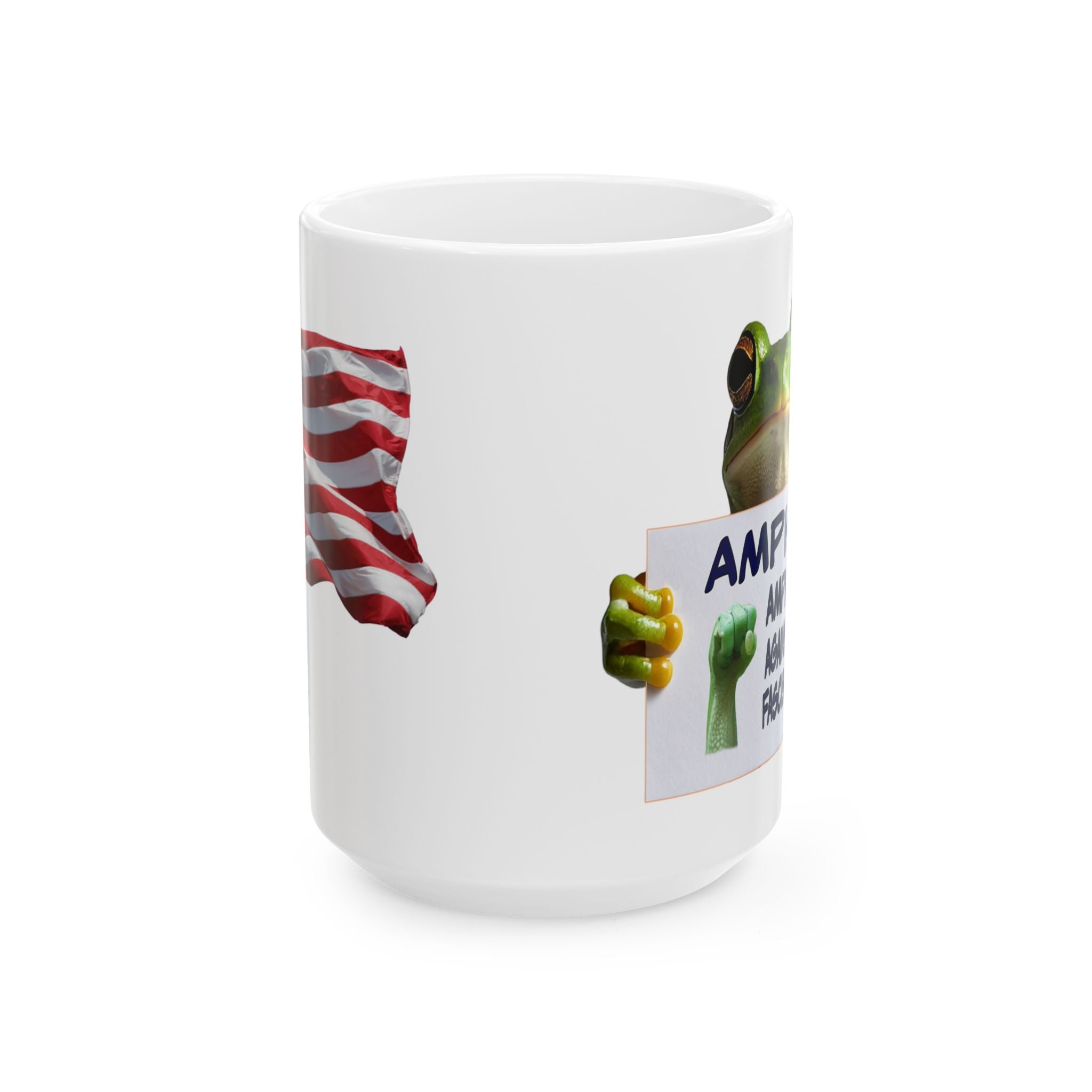 AMPHIFA CERAMIC MUG/WHITE