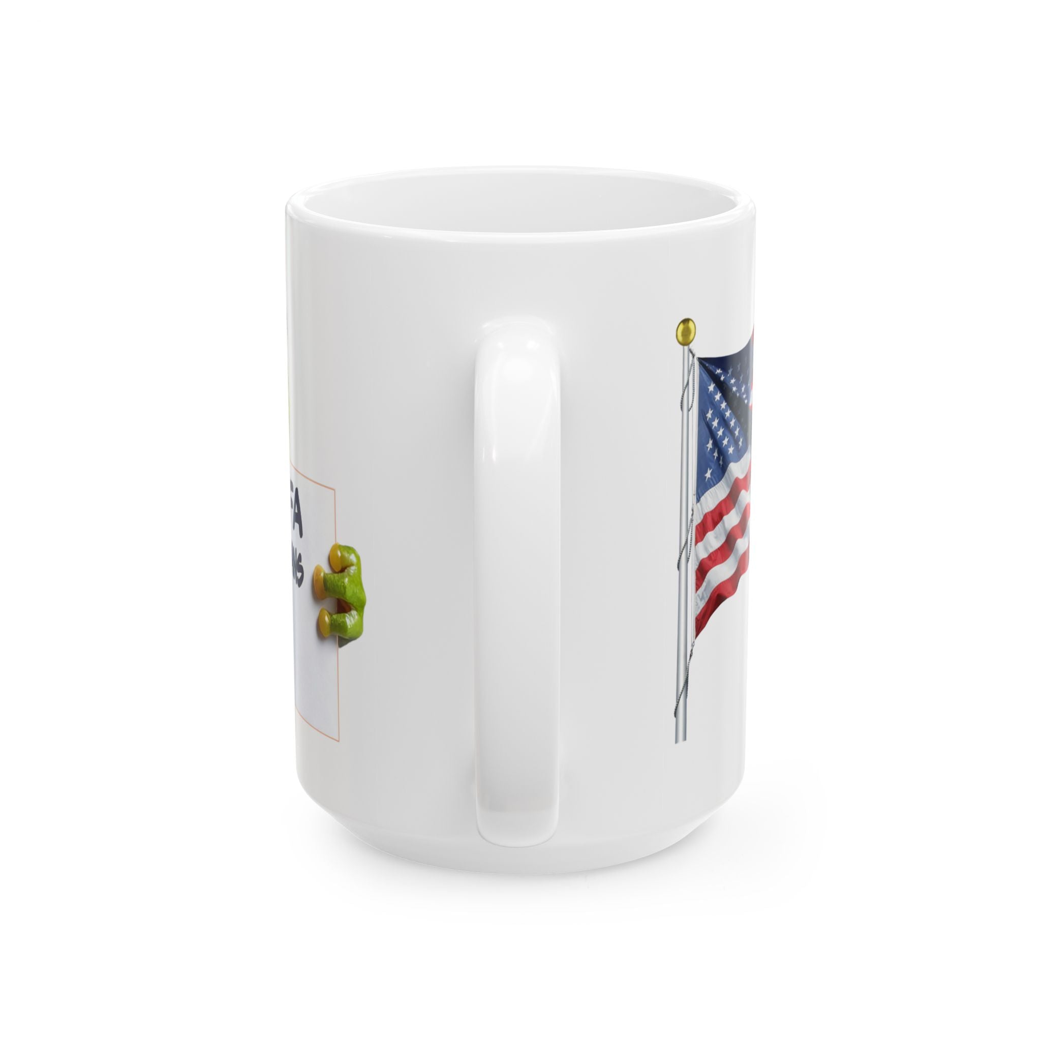 AMPHIFA CERAMIC MUG/WHITE