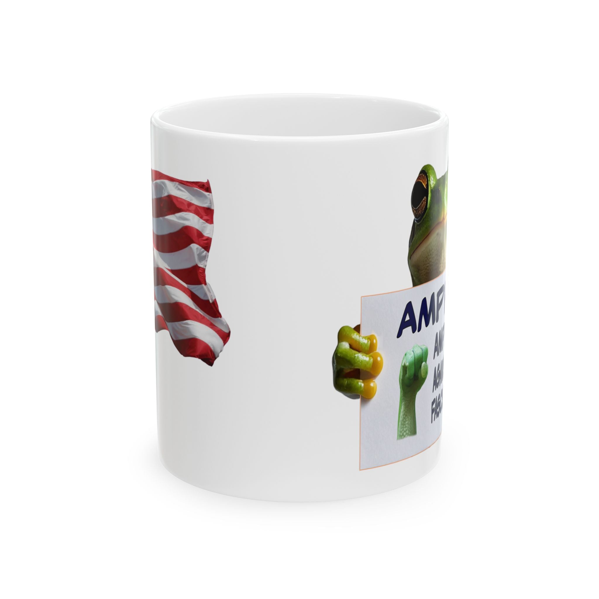 AMPHIFA CERAMIC MUG/WHITE
