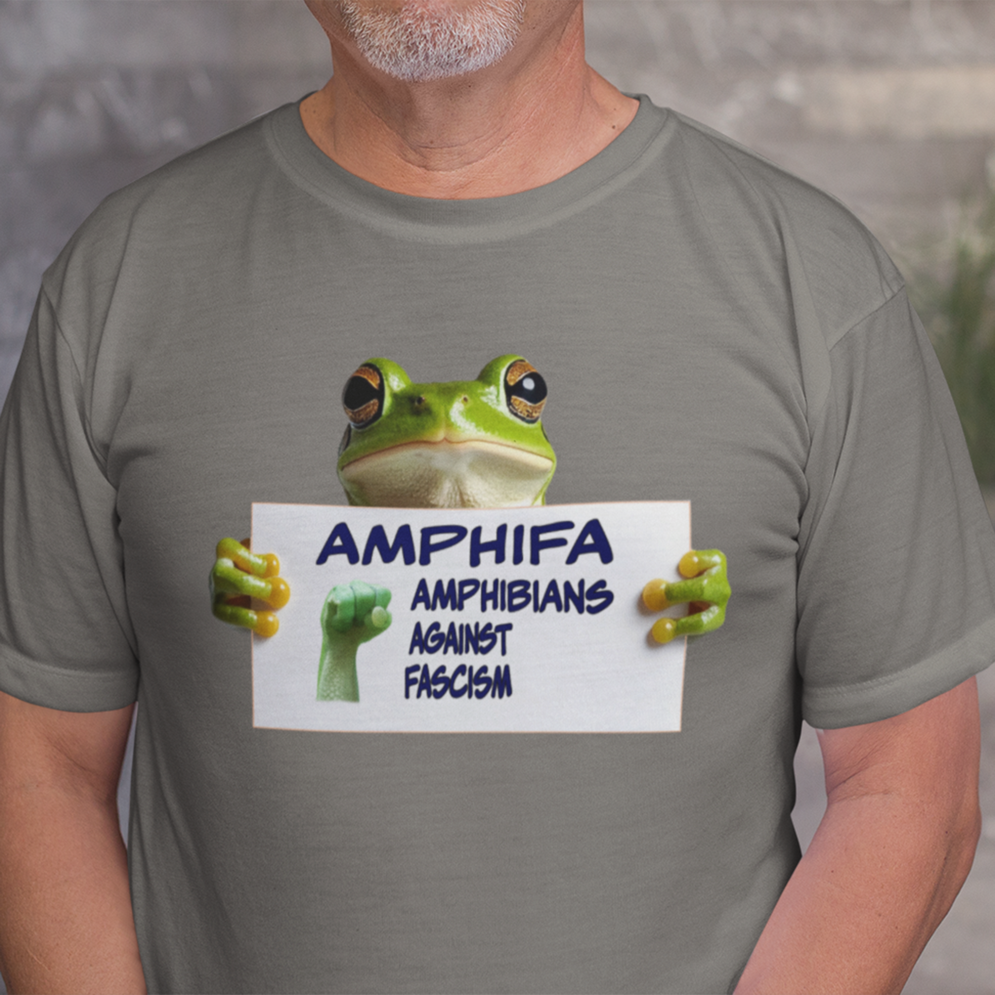 Amphifa T-shirt/asphalt