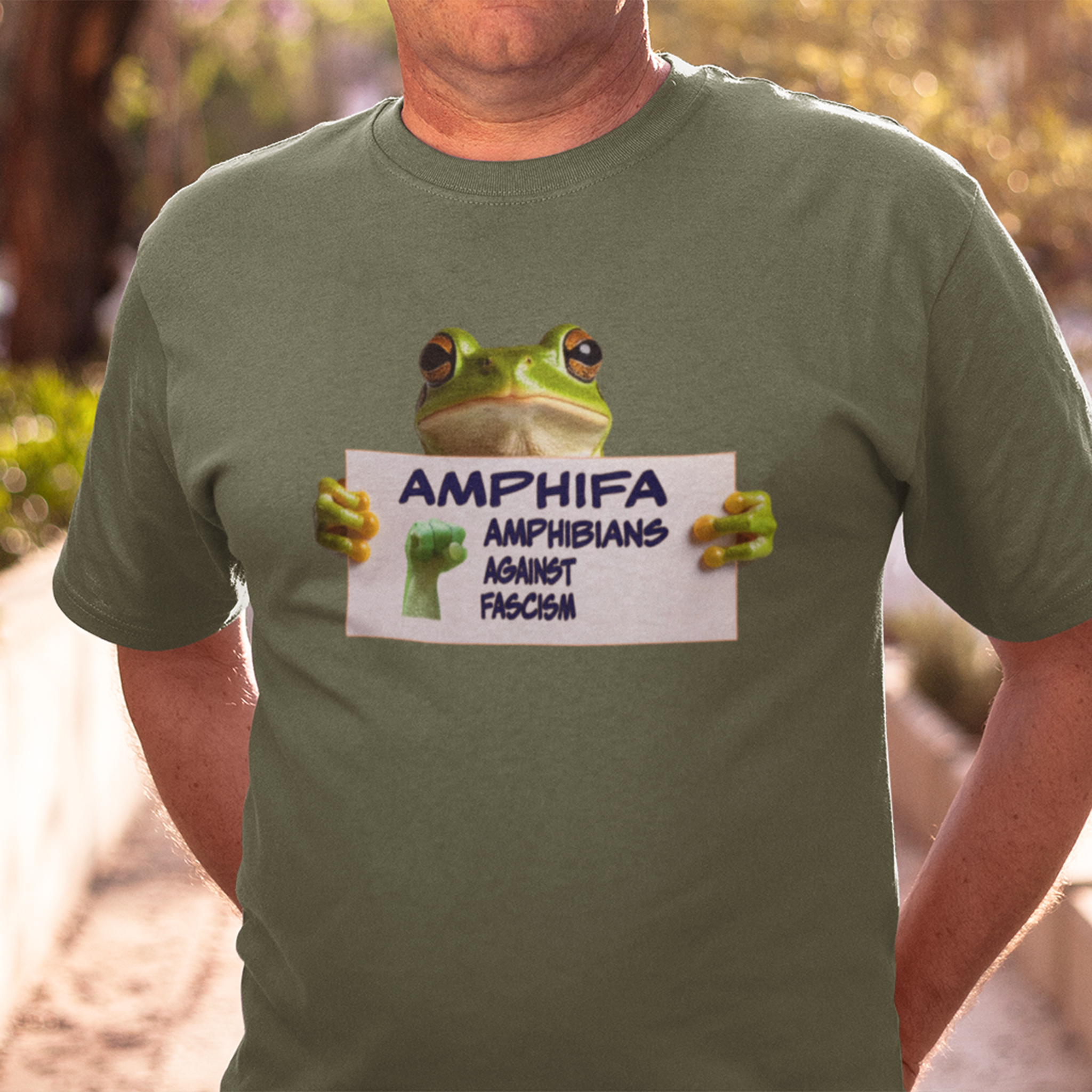 Amphifa T-shirt/military_green