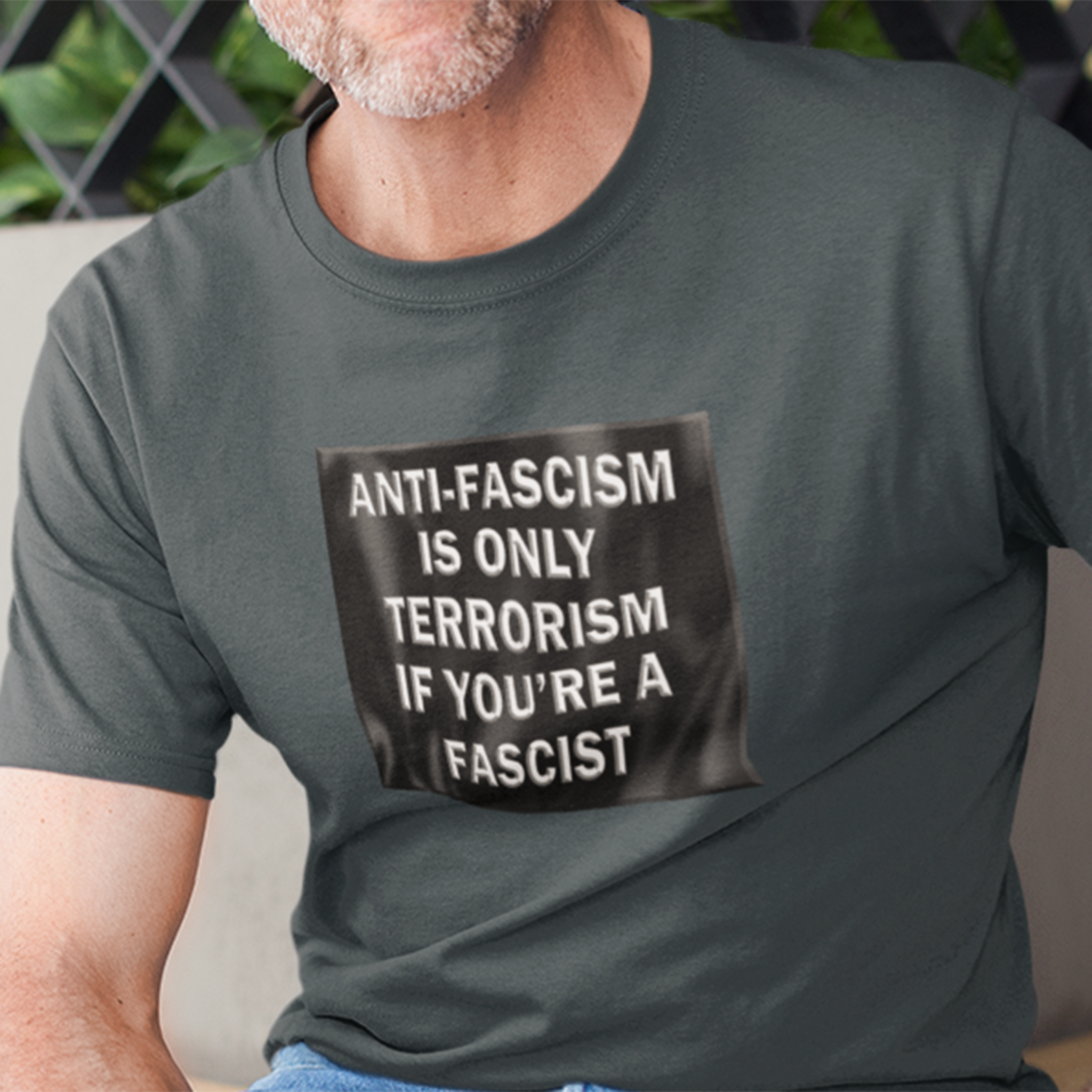 Anti-Fascism T-shirts/dark grey