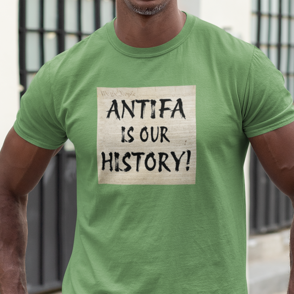 Antifa is our history T-shirt/leaf