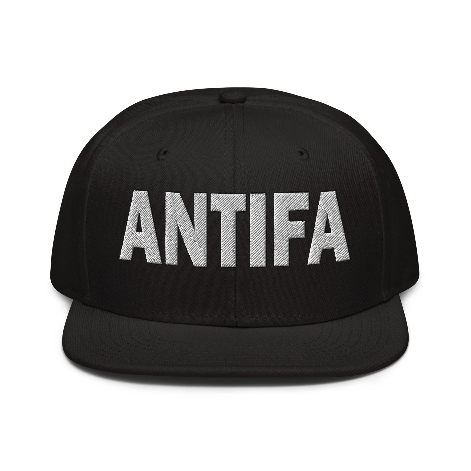 ANTIFA SNAPBACK CAP/Black