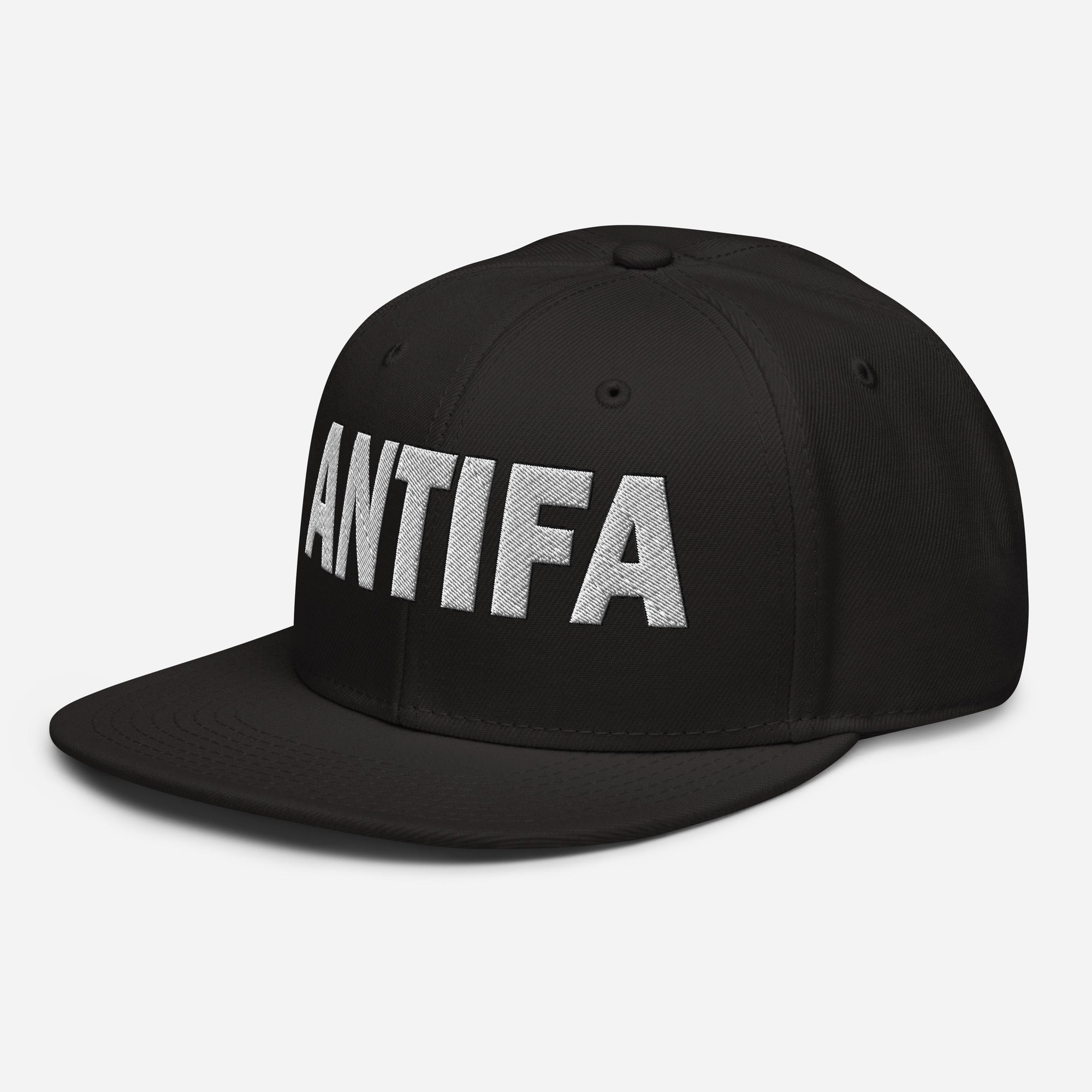 ANTIFA SNAPBACK CAP/Black