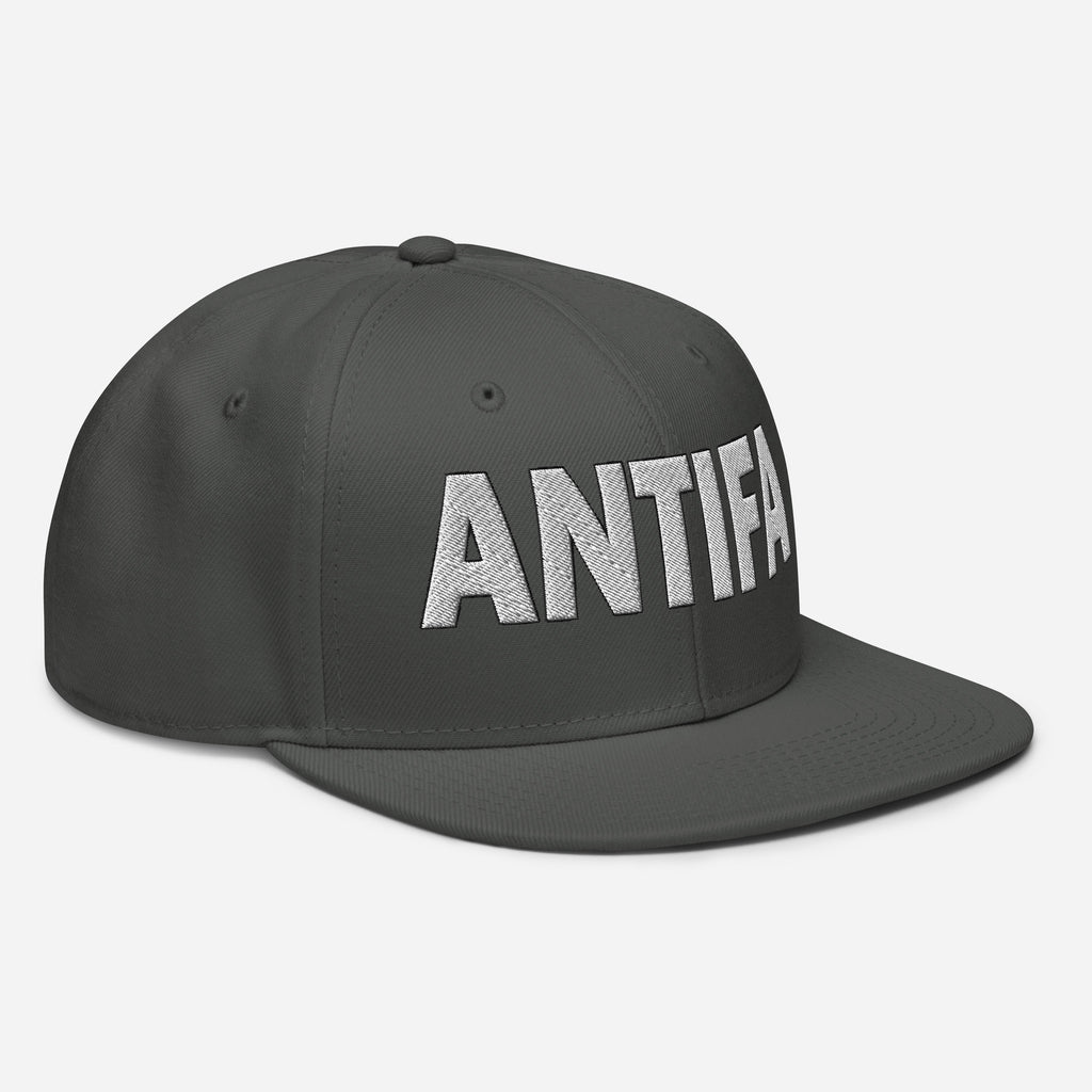 ANTIFA SNAPBACK CAP/Charcoal gray