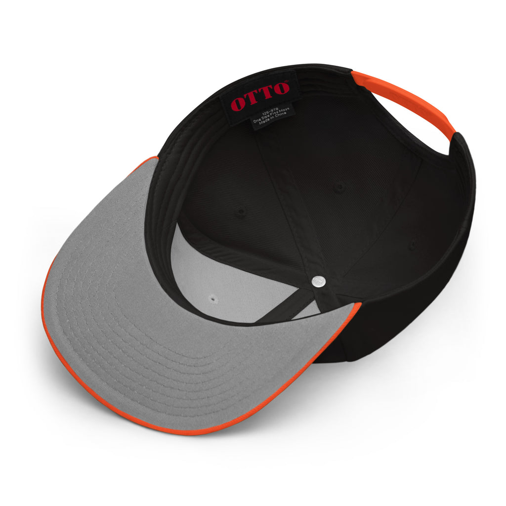 ANTIFA SNAPBACK CAP/Orange/Black/Black