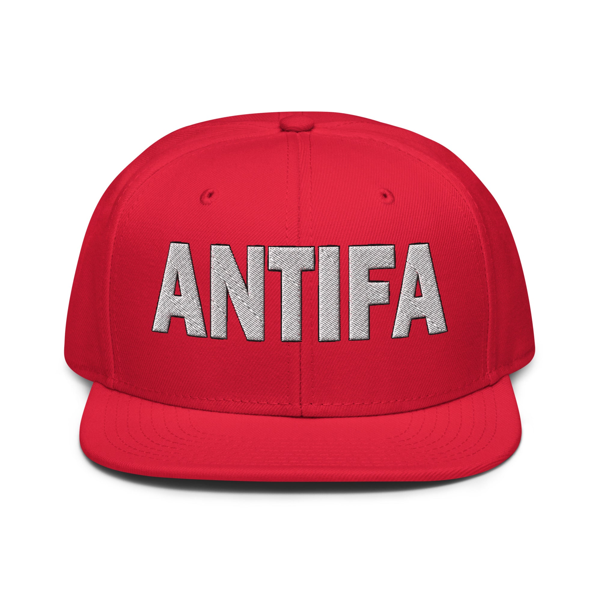 ANTIFA SNAPBACK CAP/Red