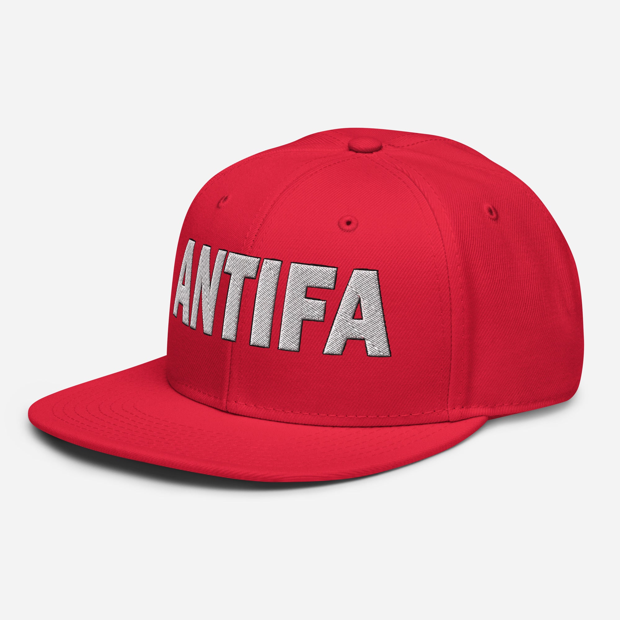 ANTIFA SNAPBACK CAP/Red