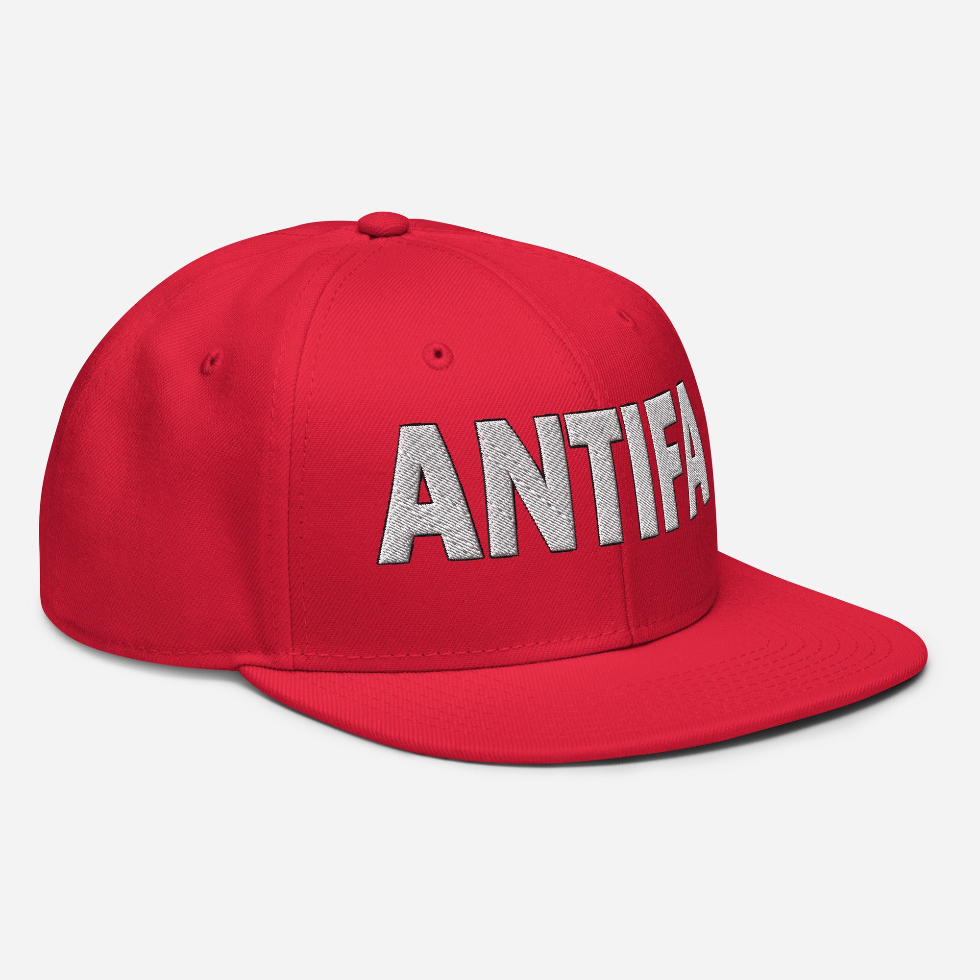 ANTIFA SNAPBACK CAP/Red