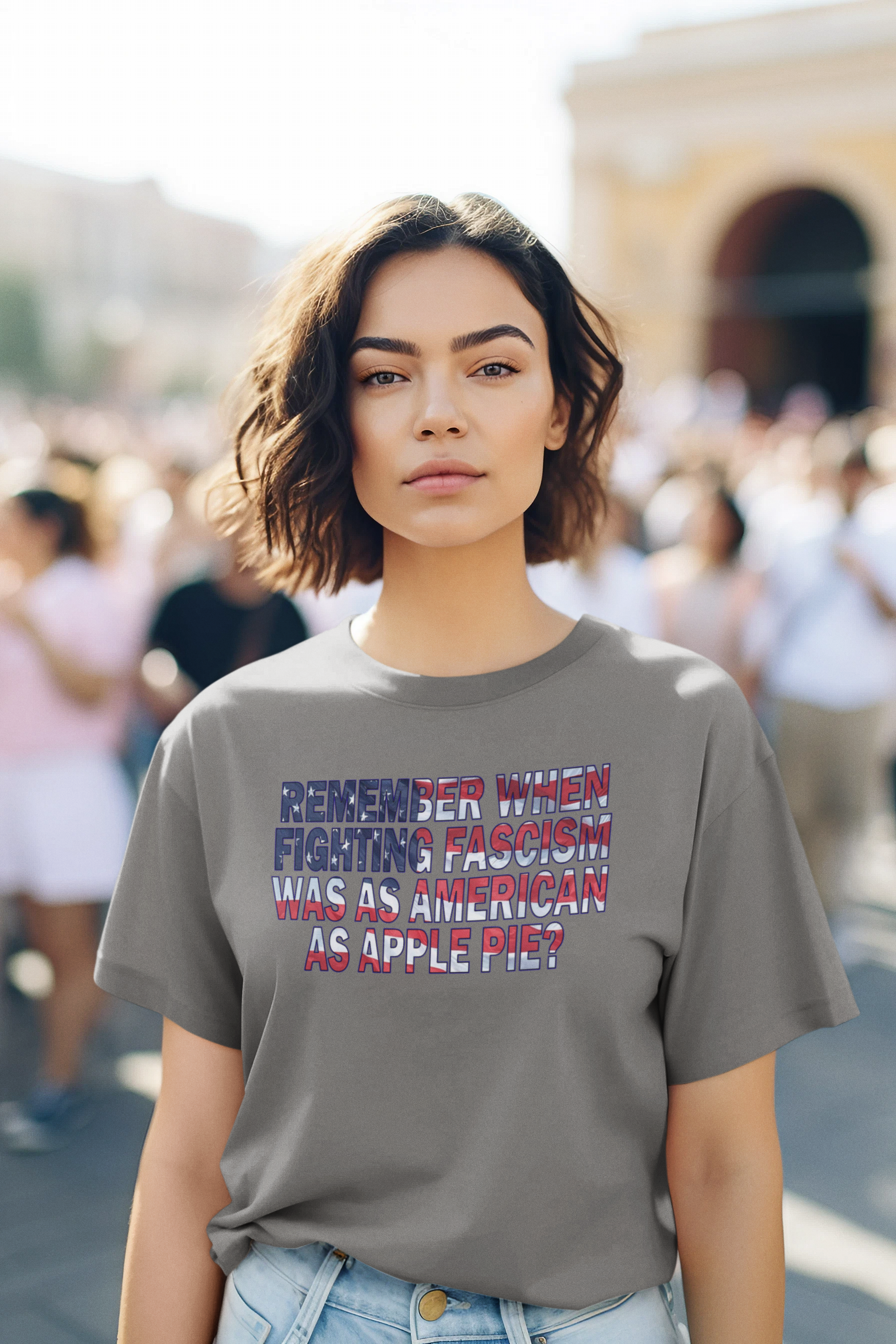 Apple Pie T-shirt/deep heather
