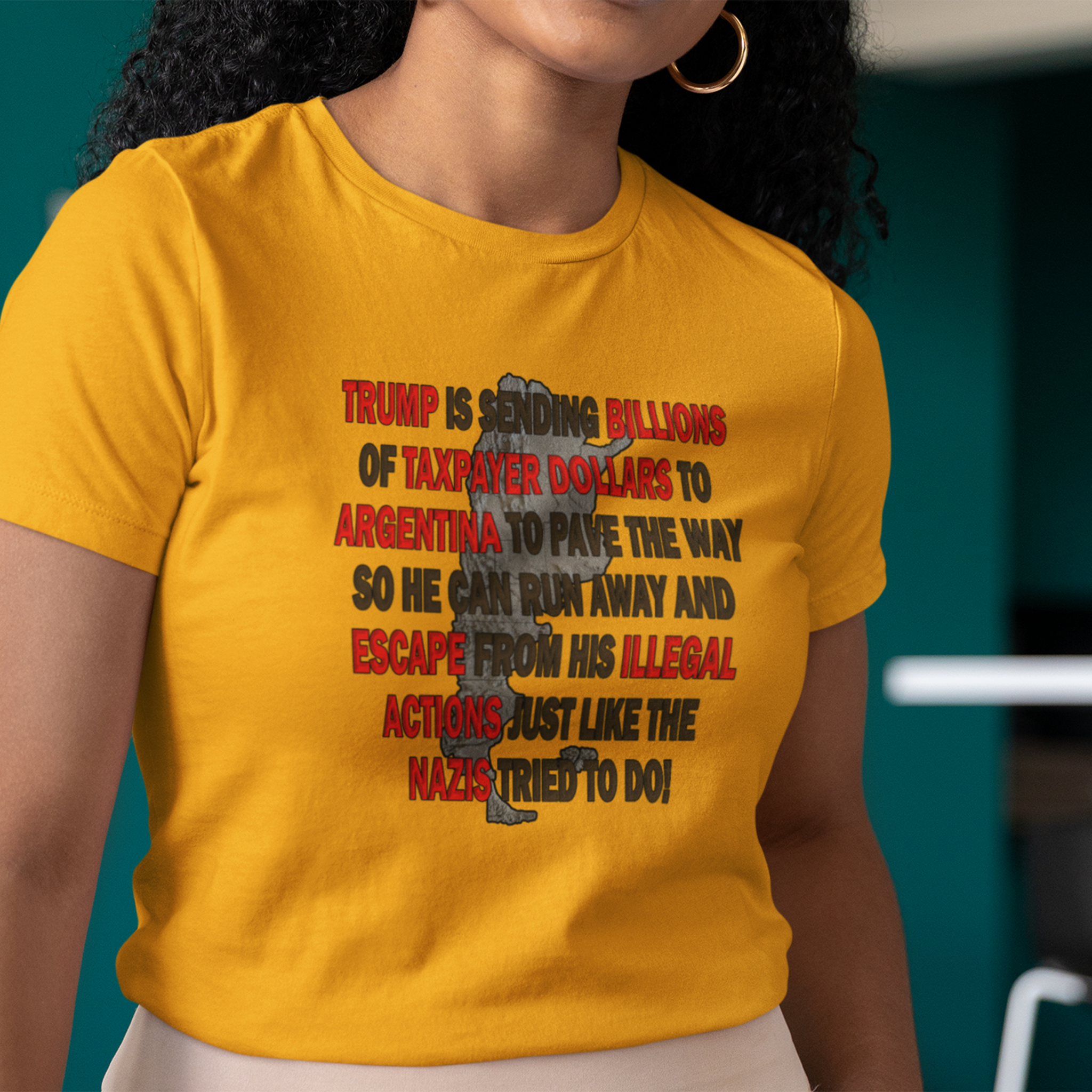ARGENTINA_T-shirt/gold