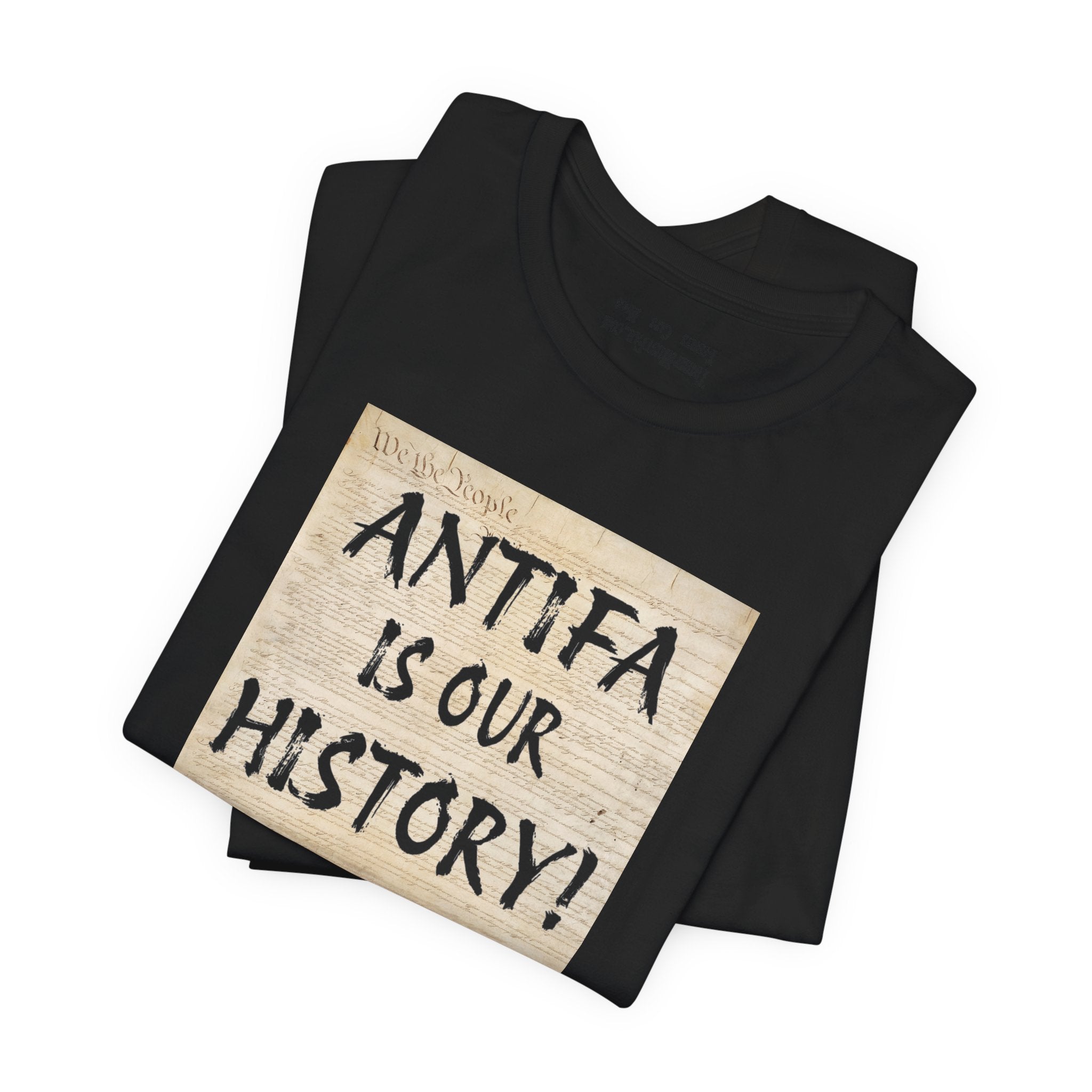 Antifa is our history T-shirt/black