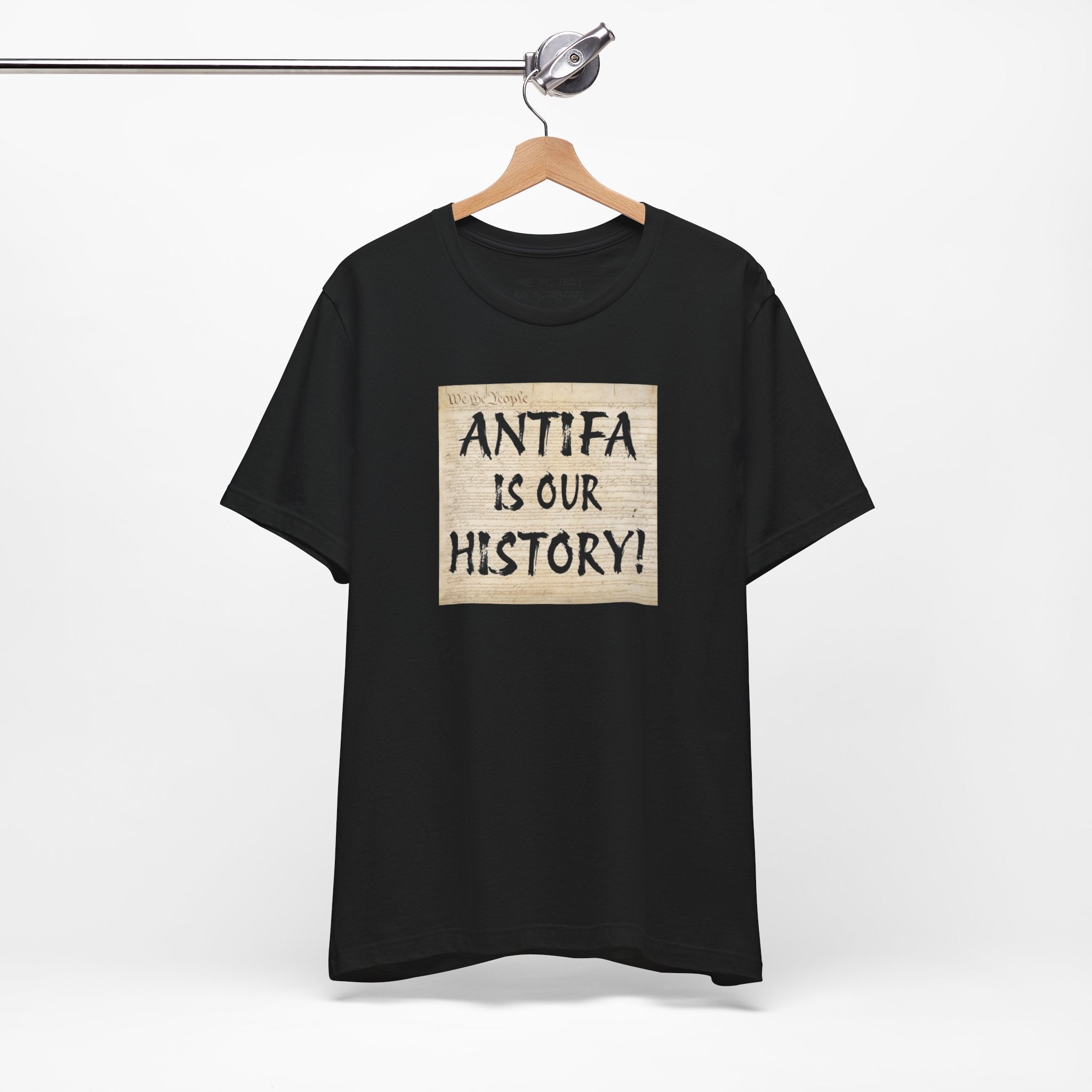 Antifa is our history T-shirt/black