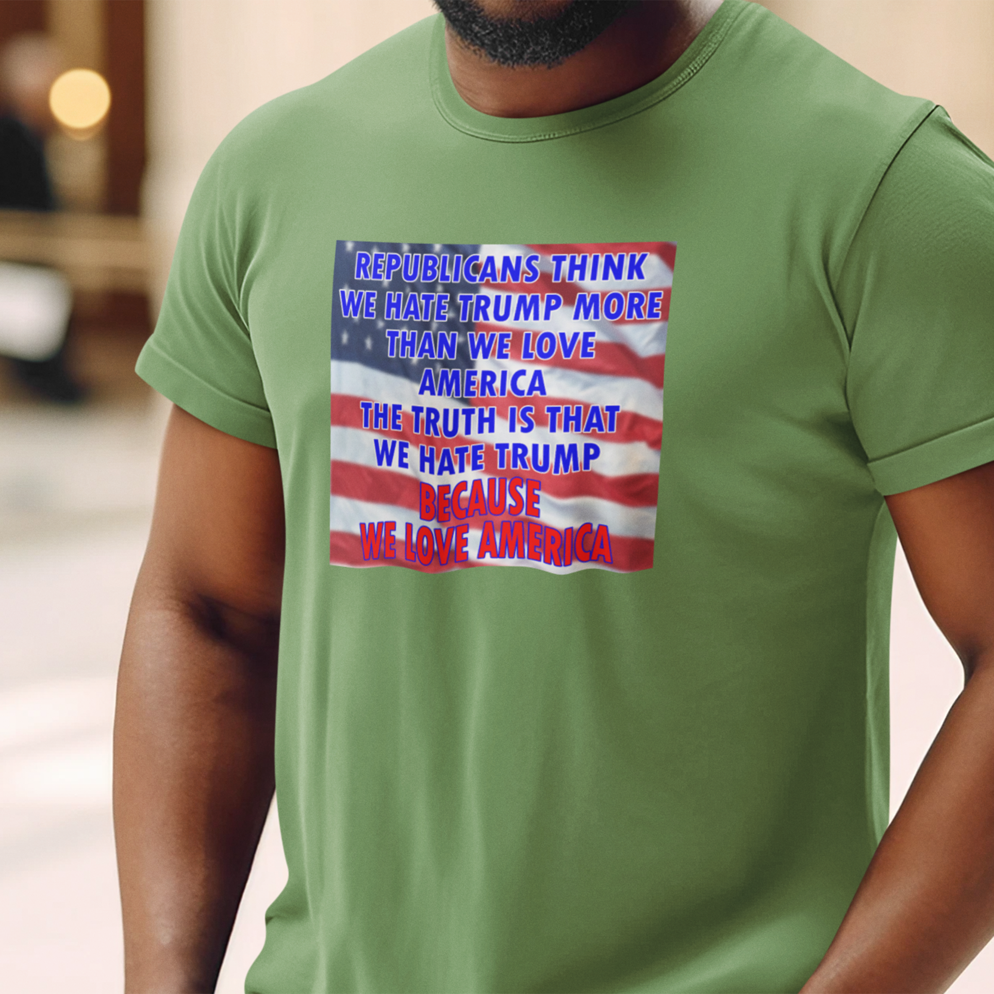 BECAUSE_WE_LOVE_T-shirt/leaf