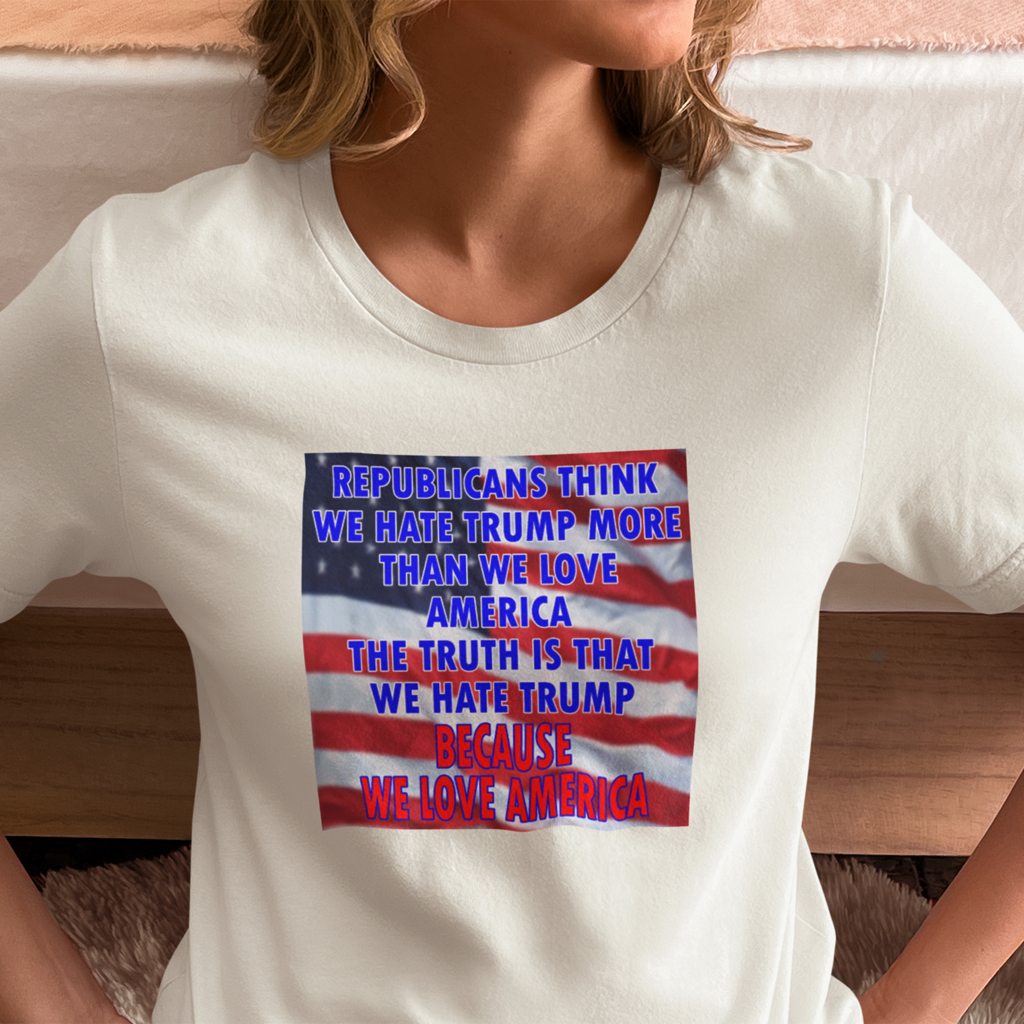 BECAUSE_WE_LOVE_T-shirt/white
