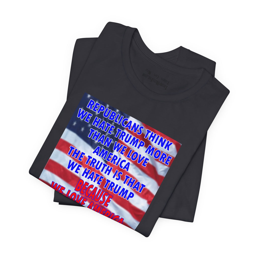 BECAUSE_WE_LOVE_T-shirt/asphalt