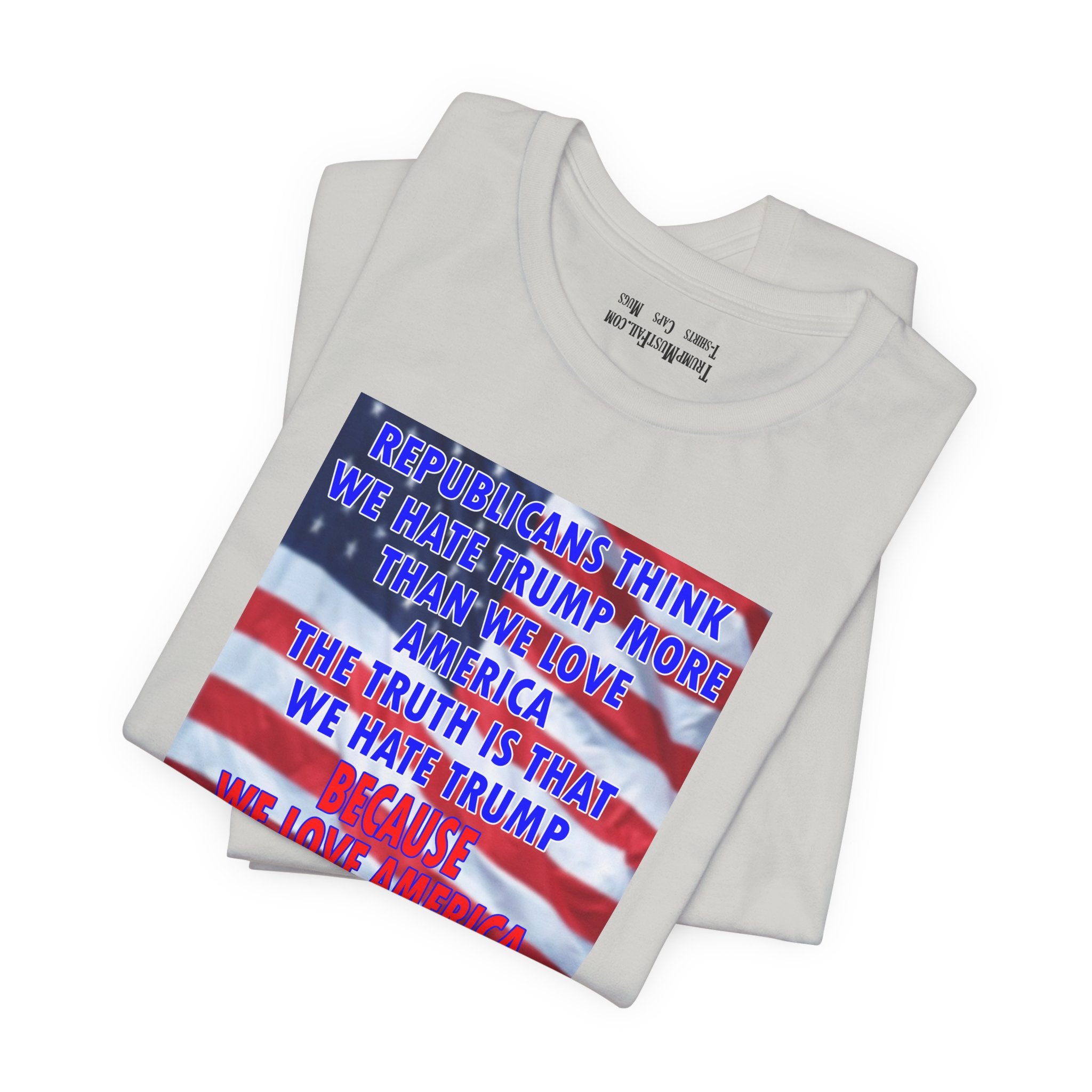 BECAUSE_WE_LOVE_T-shirt/silver