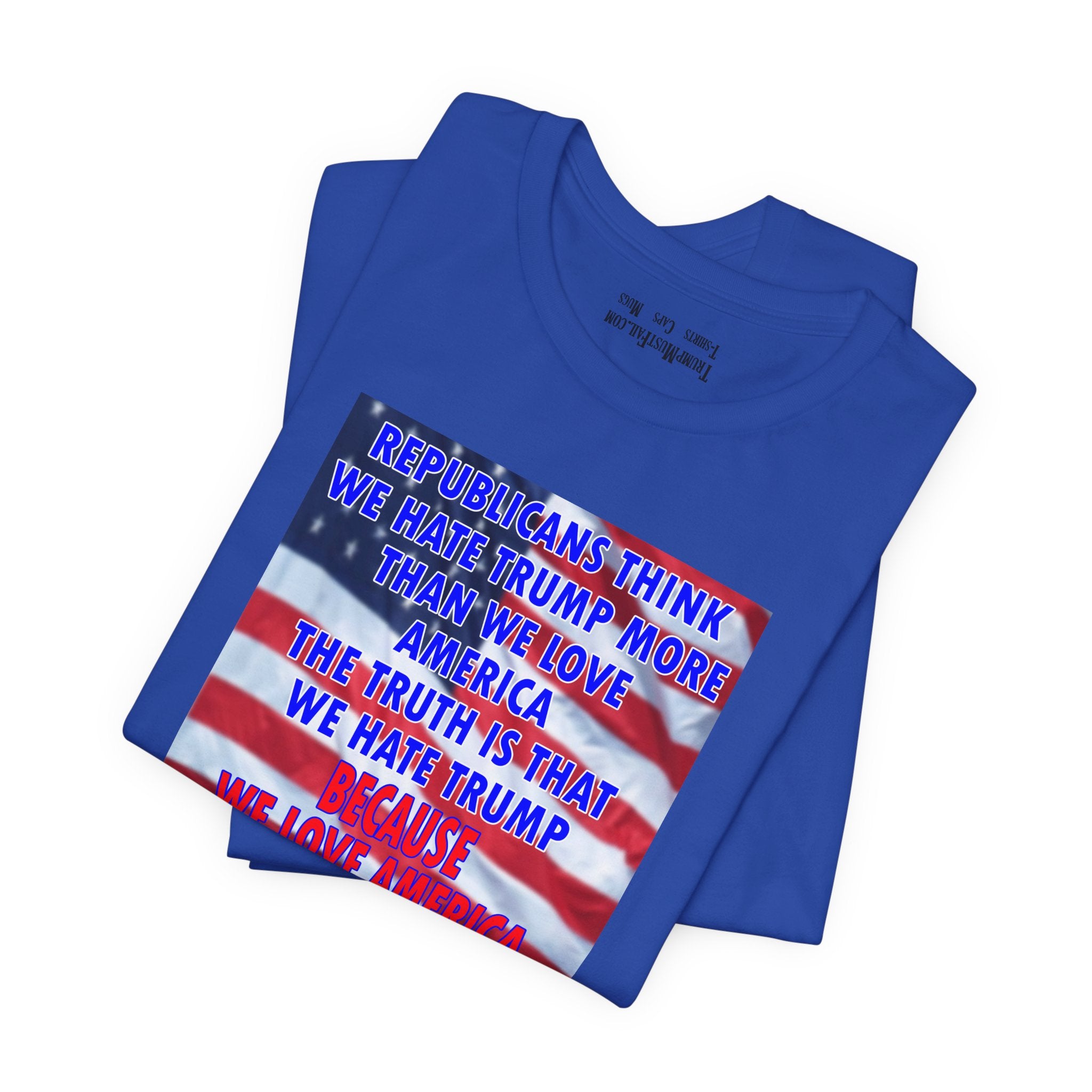 BECAUSE_WE_LOVE_T-shirt/true_royal