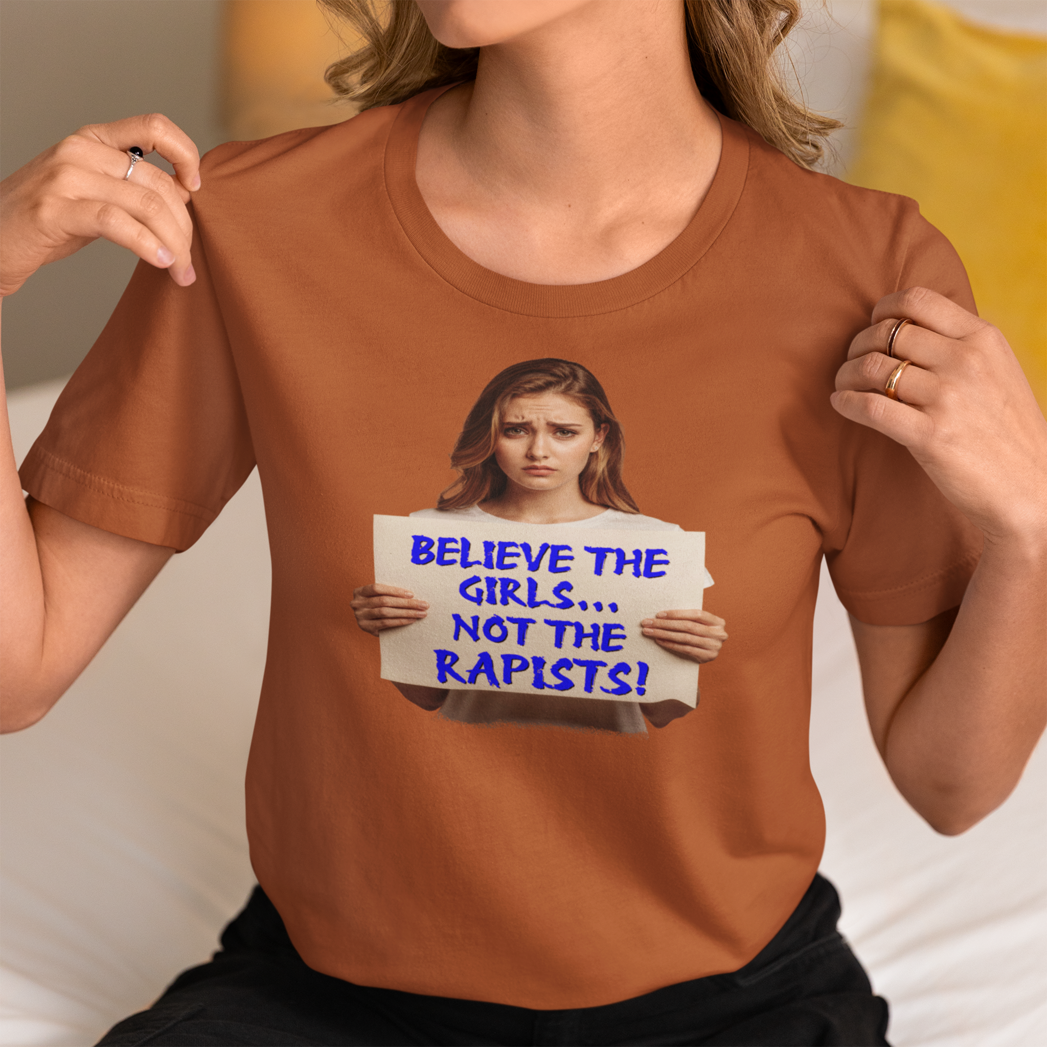 BELIEVE THE GIRLS T-SHIRT/AUTUMN