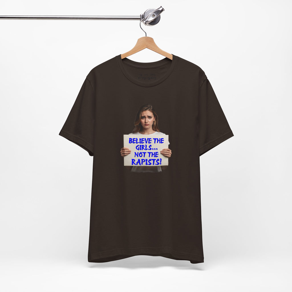 BELIEVE THE GIRLS T-SHIRT/BROWN
