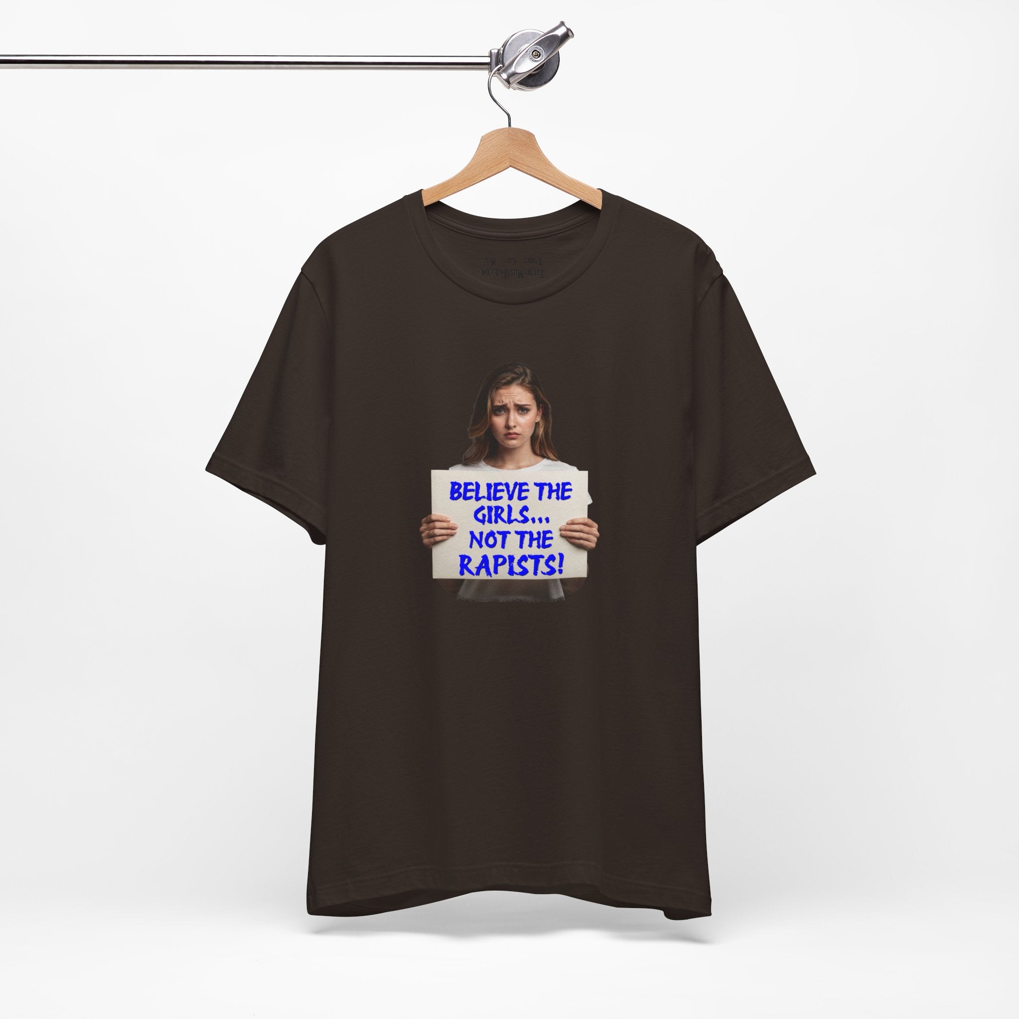 BELIEVE THE GIRLS T-SHIRT/BROWN