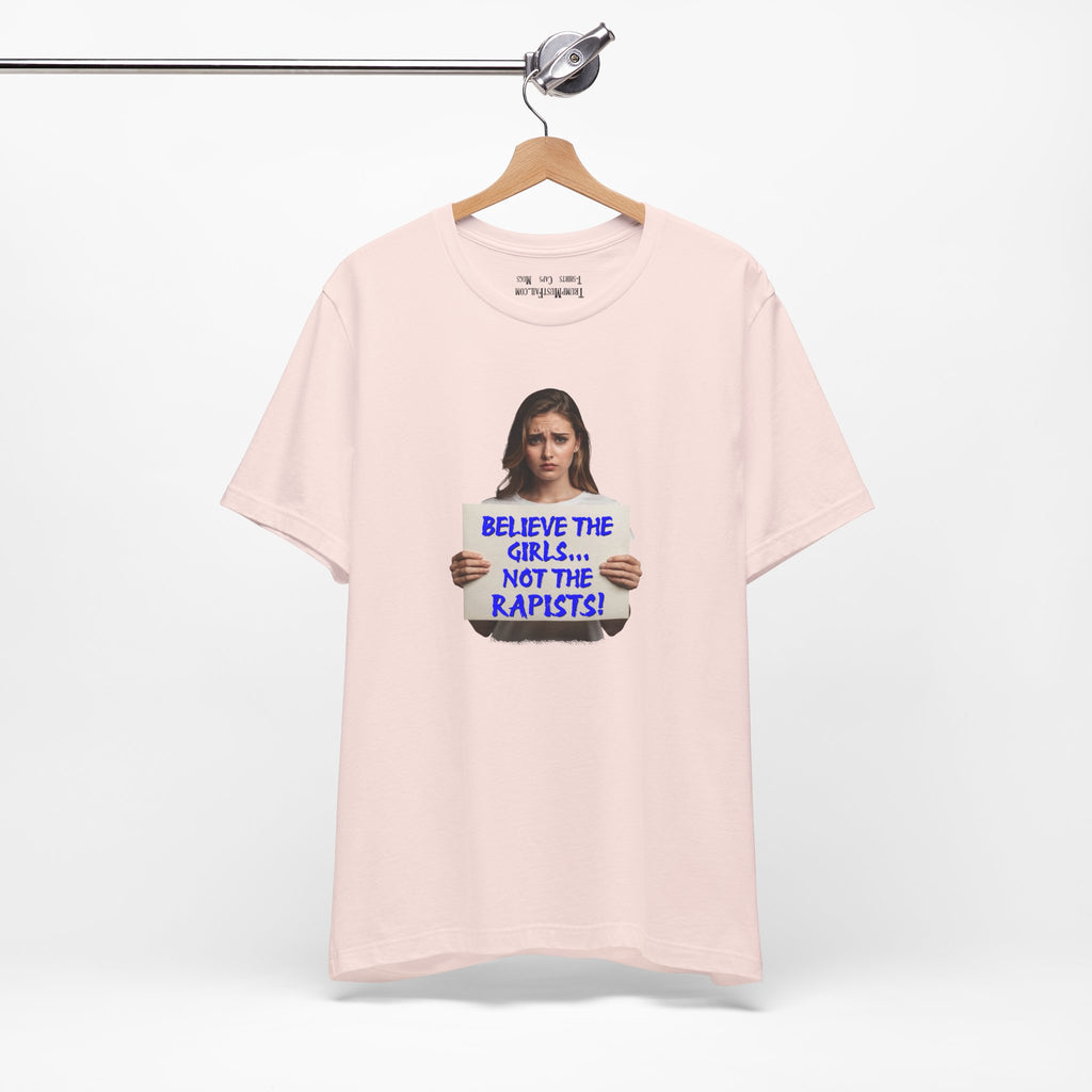 BELIEVE THE GIRLS T-SHIRT/SOFT PINK