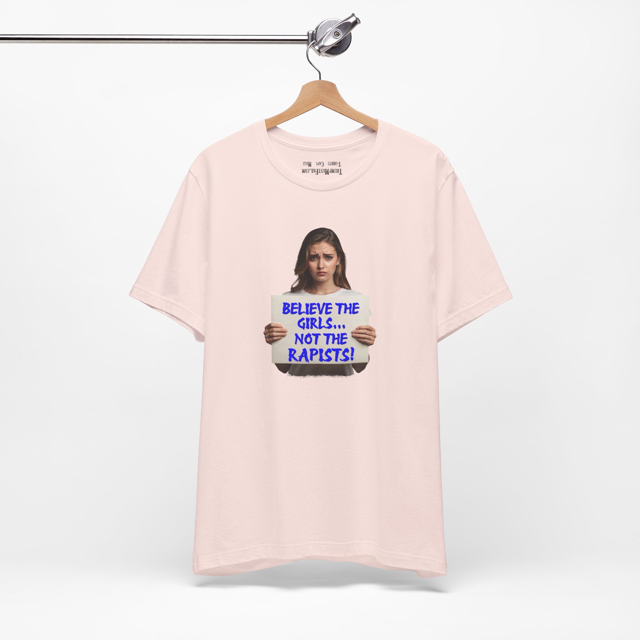 BELIEVE THE GIRLS T-SHIRT/SOFT PINK