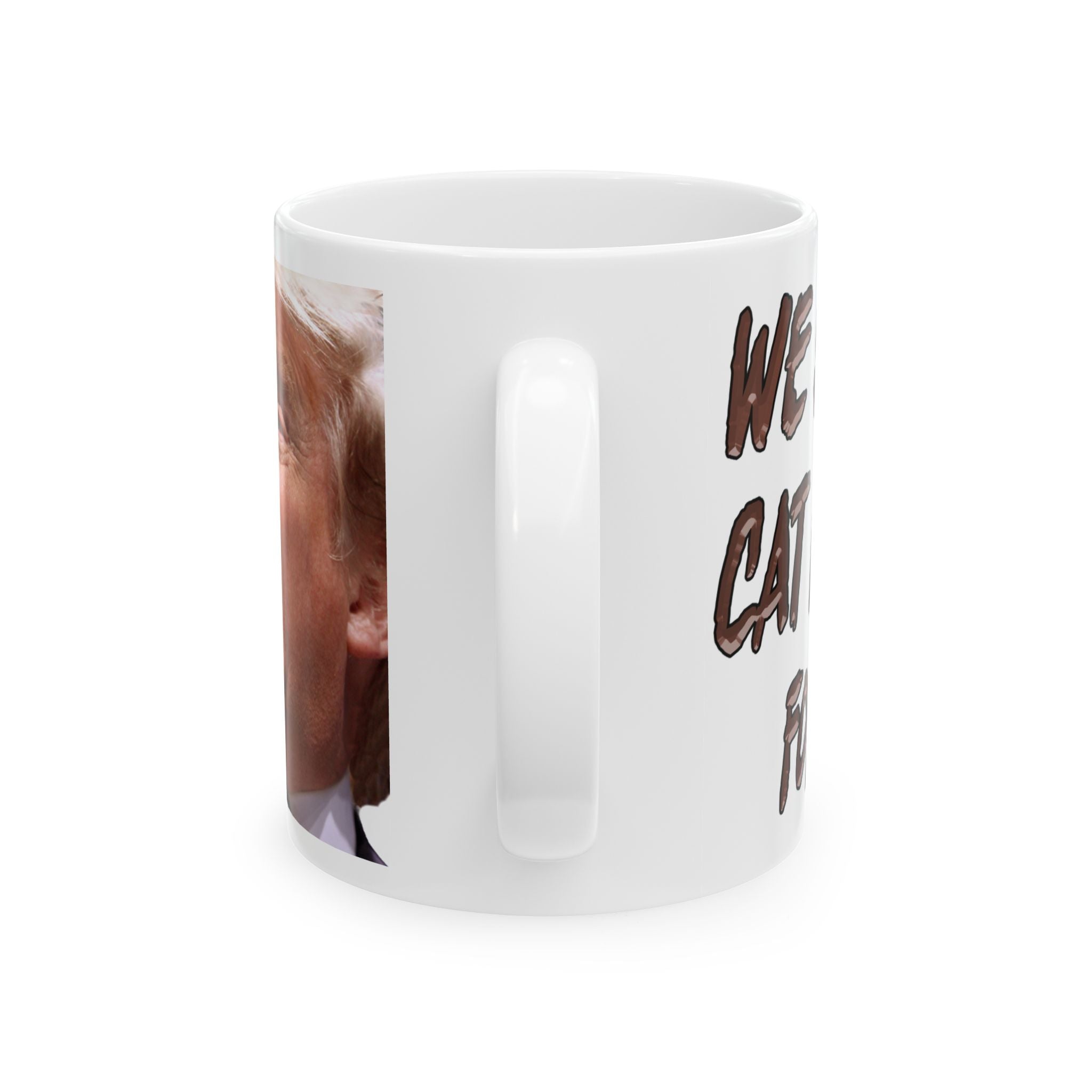 CAT MEAT TACOS CERAMIC MUG/WHITE