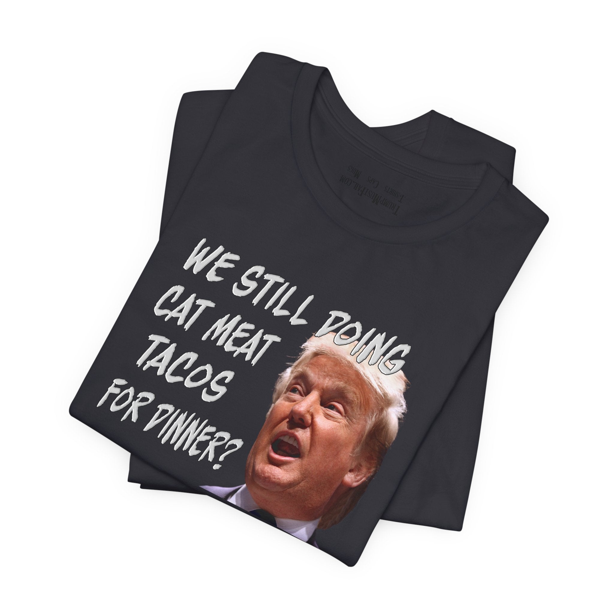 CAT MEAT TACOS T-shirts/dark_grey