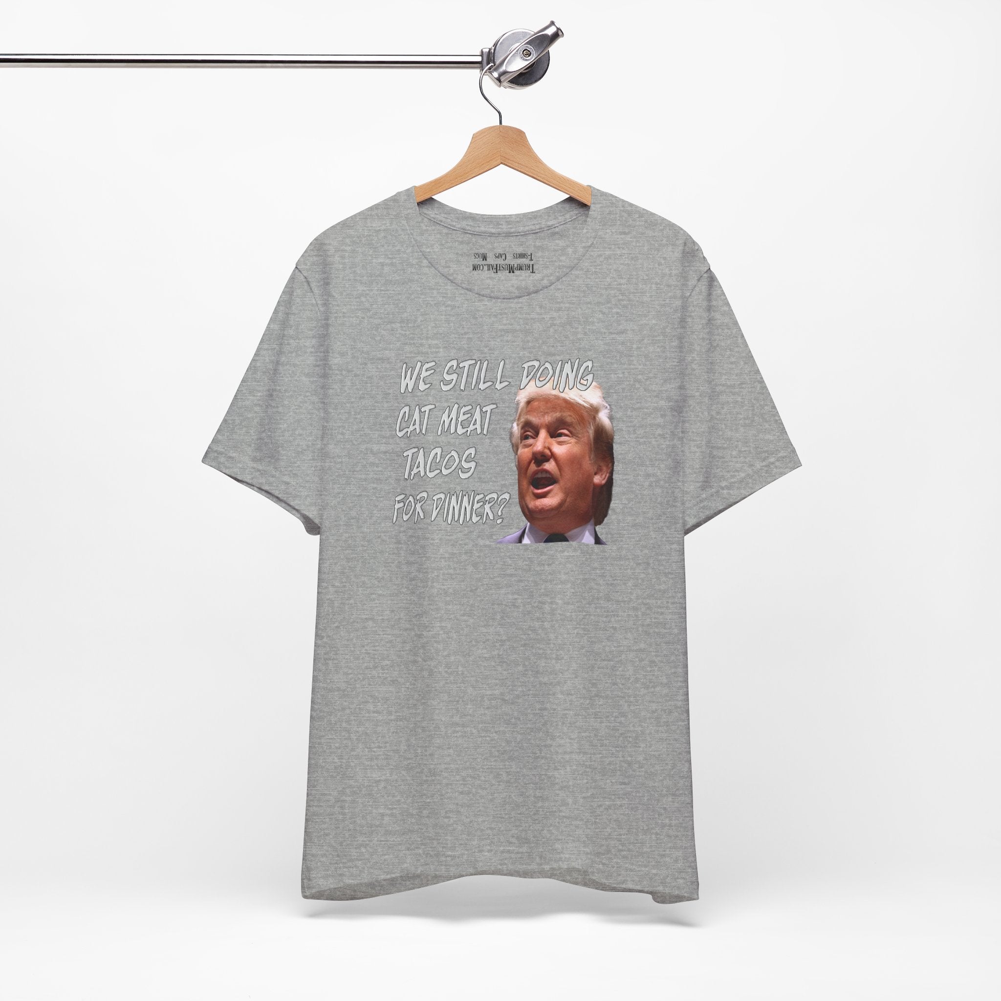 CAT MEAT TACOS T-shirts/athletic_heather