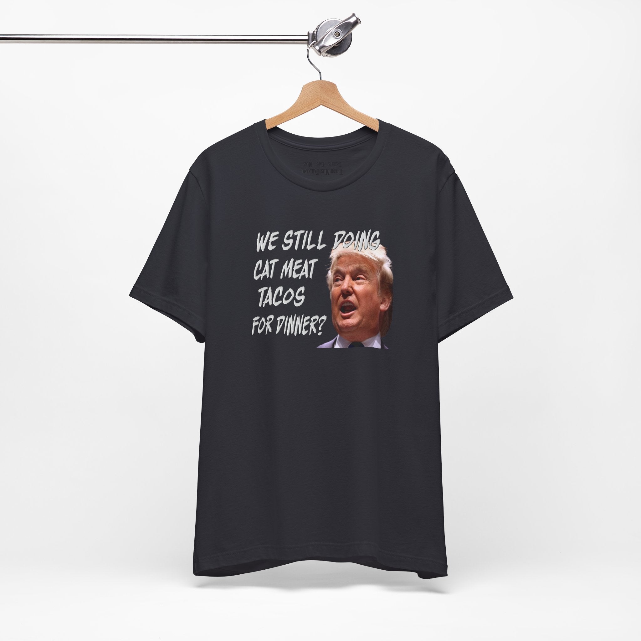 CAT MEAT TACOS T-shirts/dark_grey